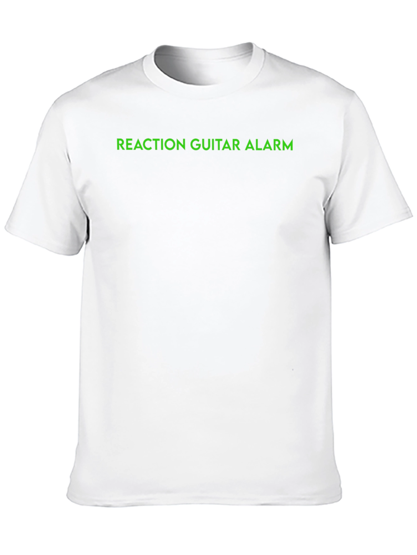 Reaction Guitar Alarm Graphic Tee - Black