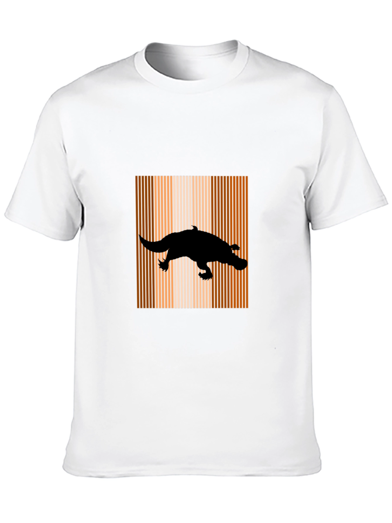 Retro Platypus Black T-Shirt