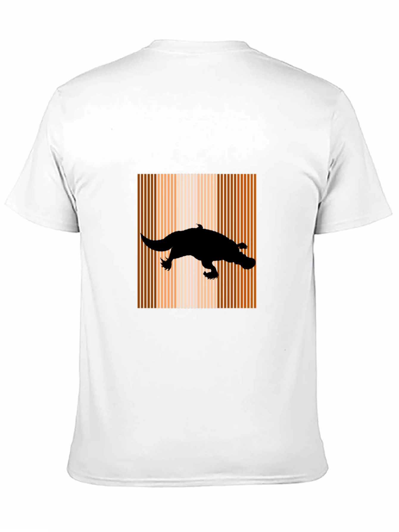 Retro Platypus Black T-Shirt