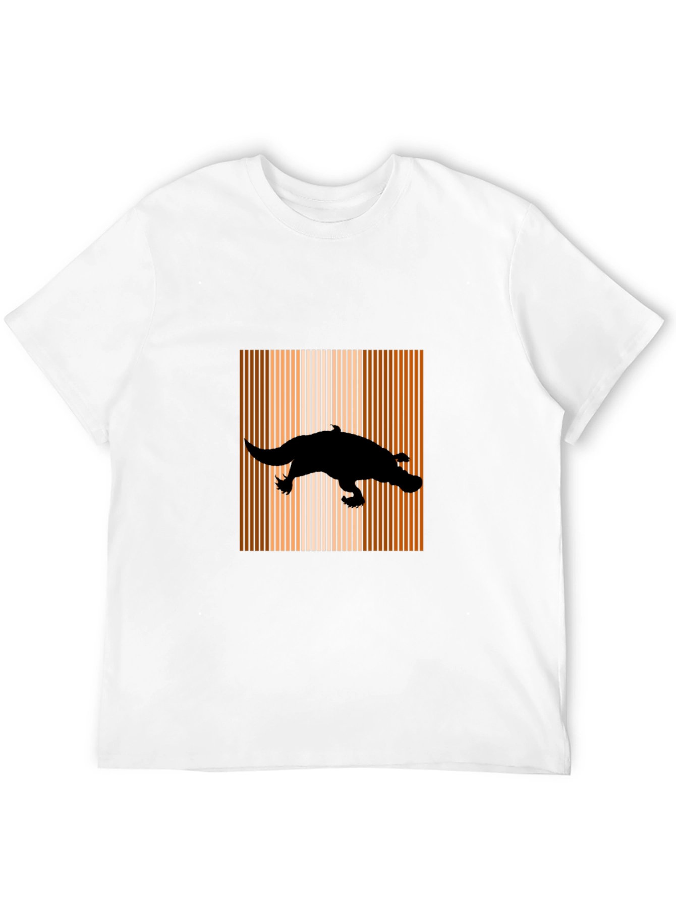 Retro Platypus Black T-Shirt