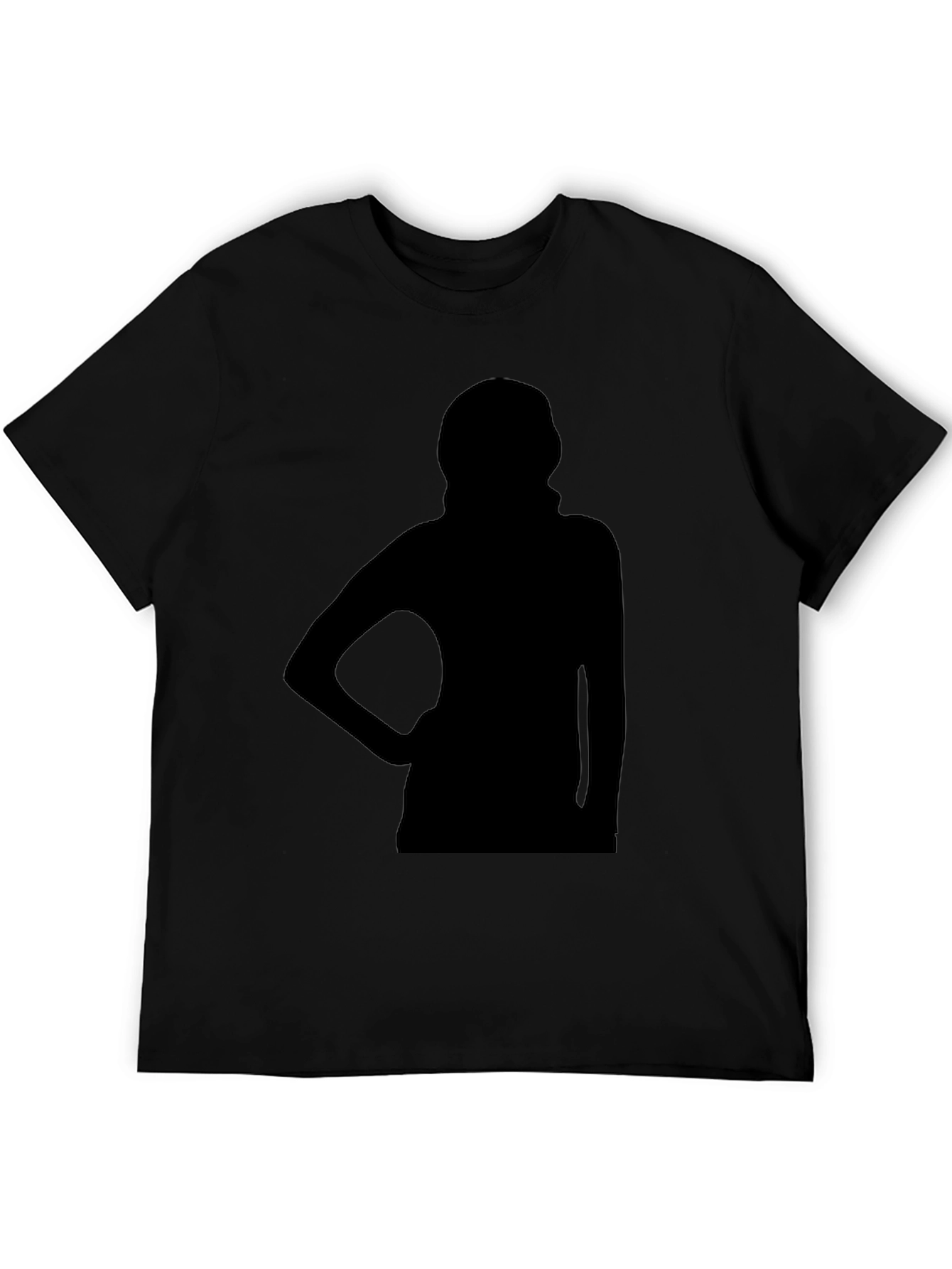 Silhouette Graphic Tee - Classic Black T-Shirt