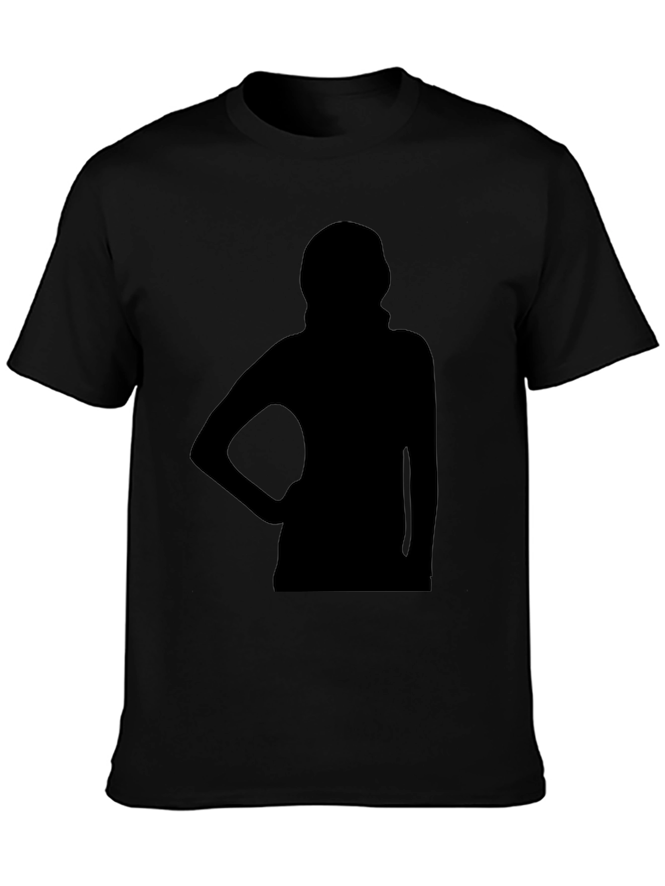 Silhouette Graphic Tee - Classic Black T-Shirt