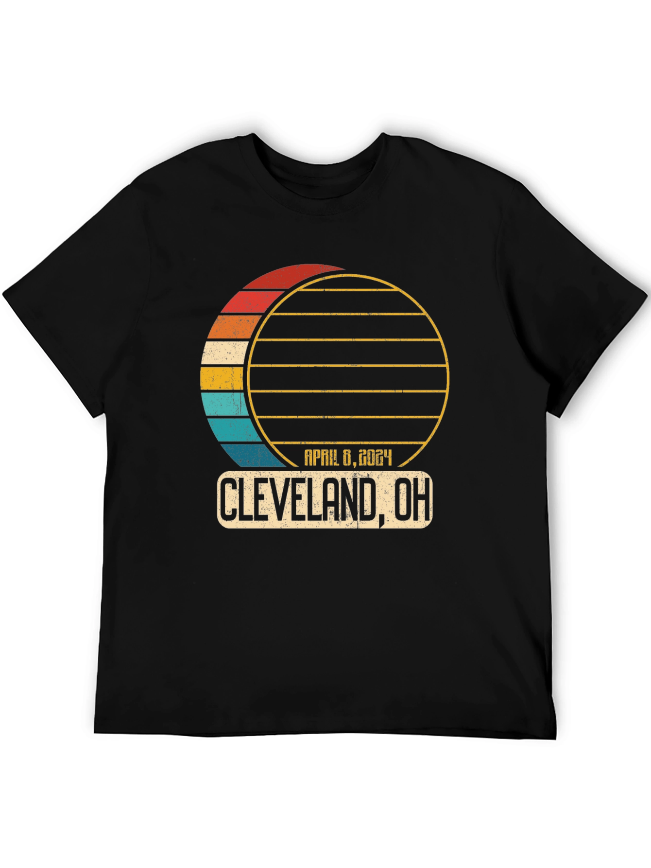 Cleveland OH Total Solar Eclipse 2024 T-Shirt