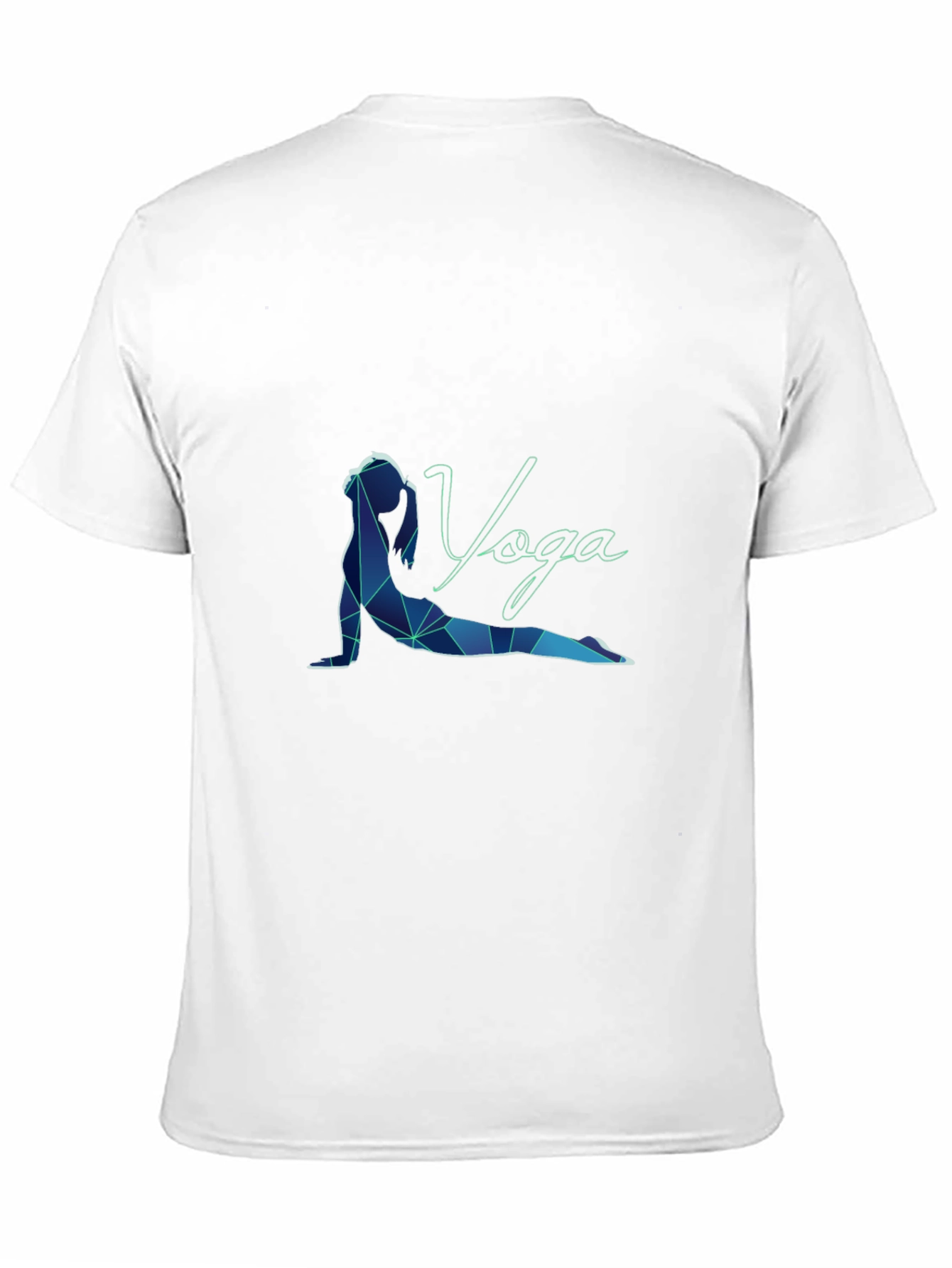 Yoga Pose Graphic Print T-Shirt