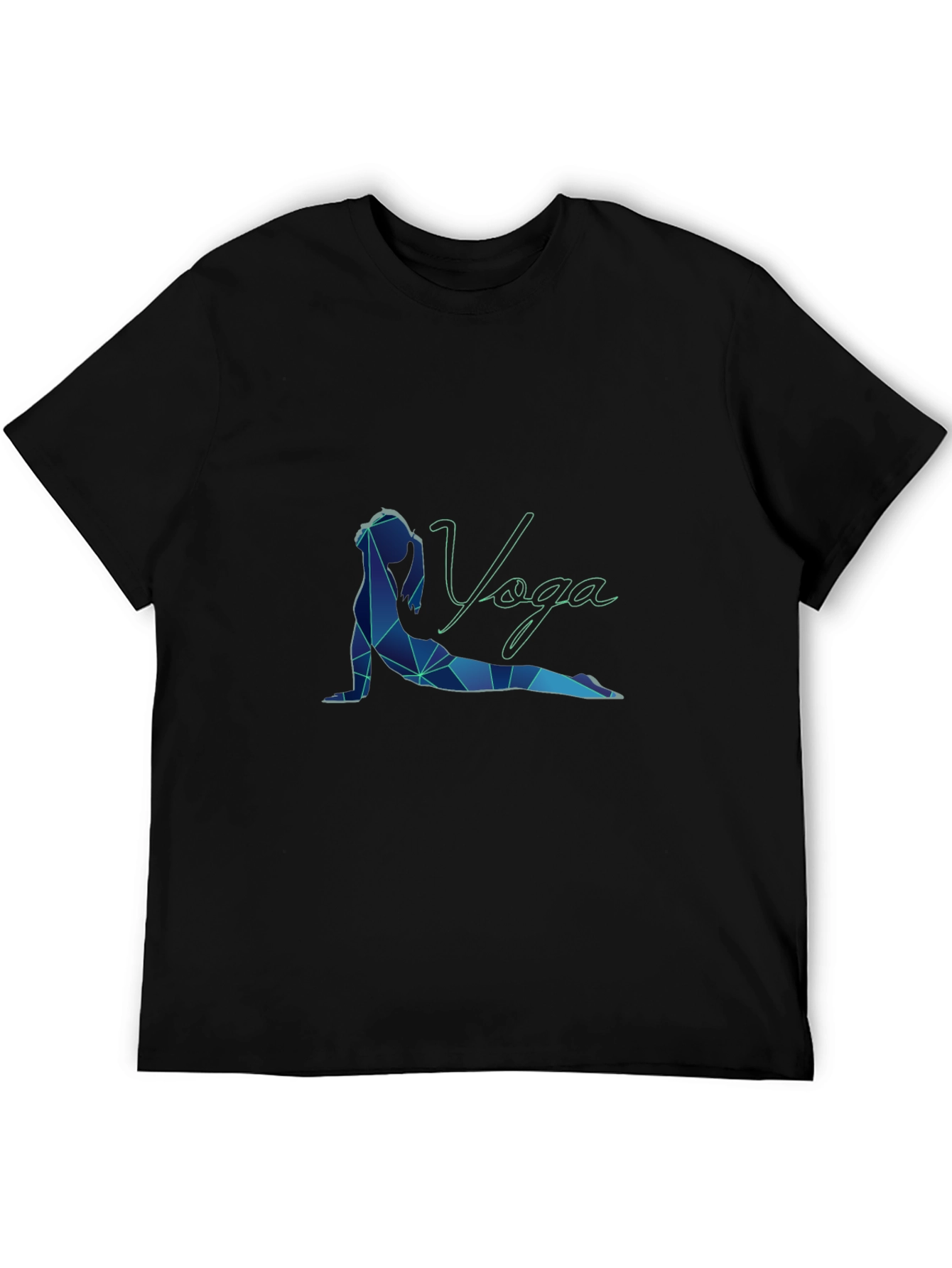 Yoga Pose Graphic Print T-Shirt