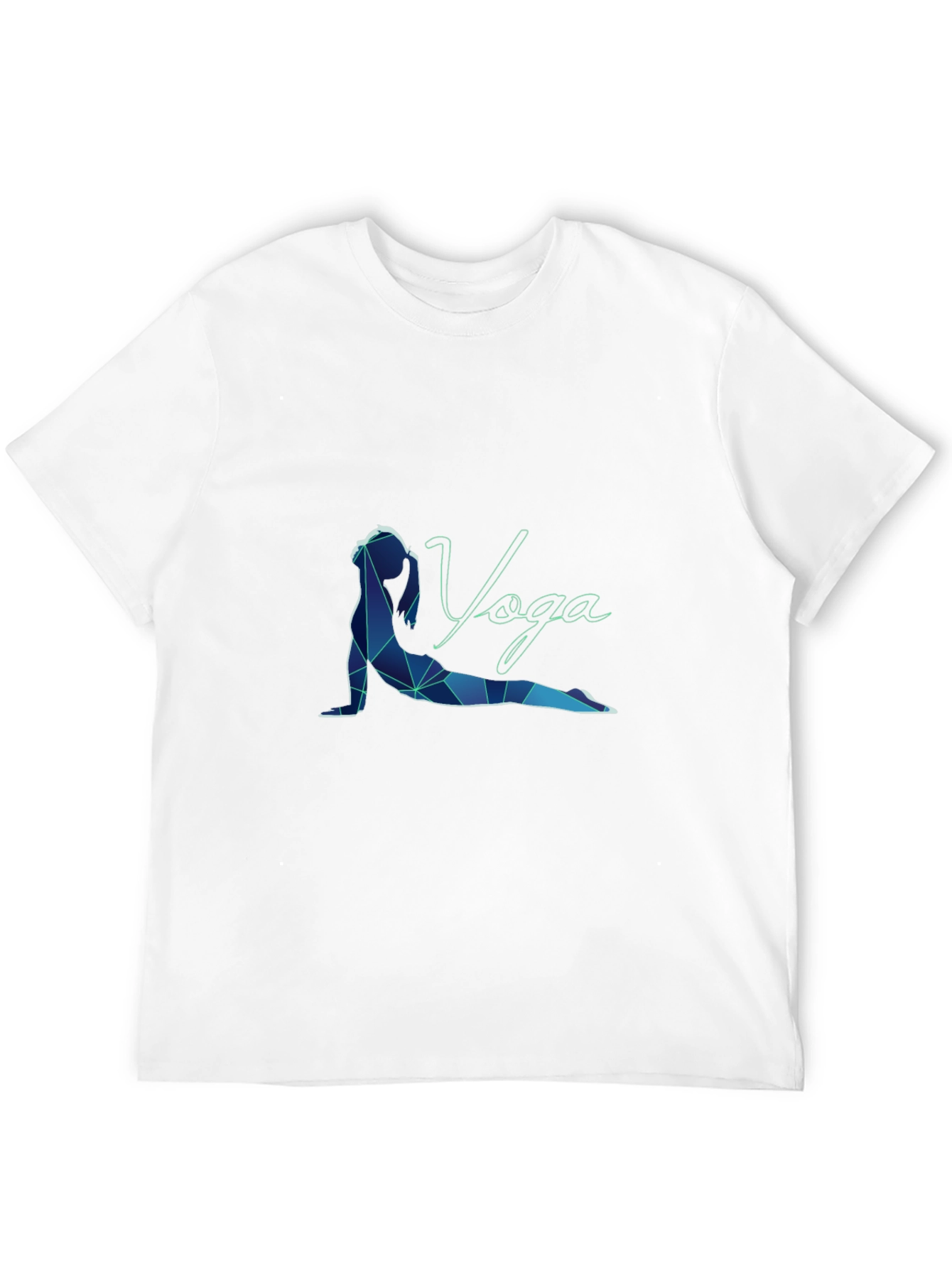 Yoga Pose Graphic Print T-Shirt