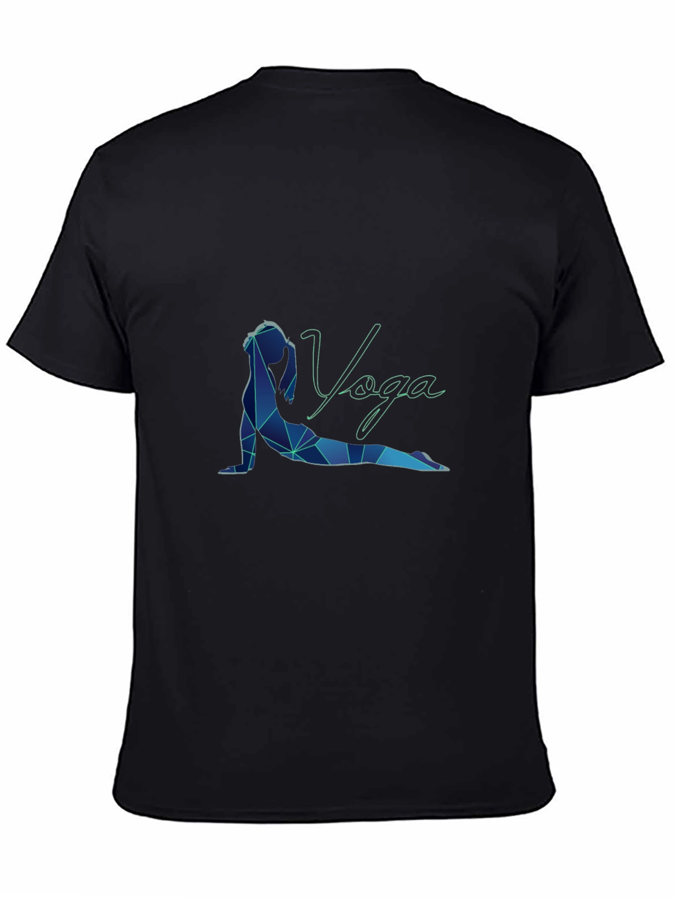 Yoga Pose Graphic Print T-Shirt