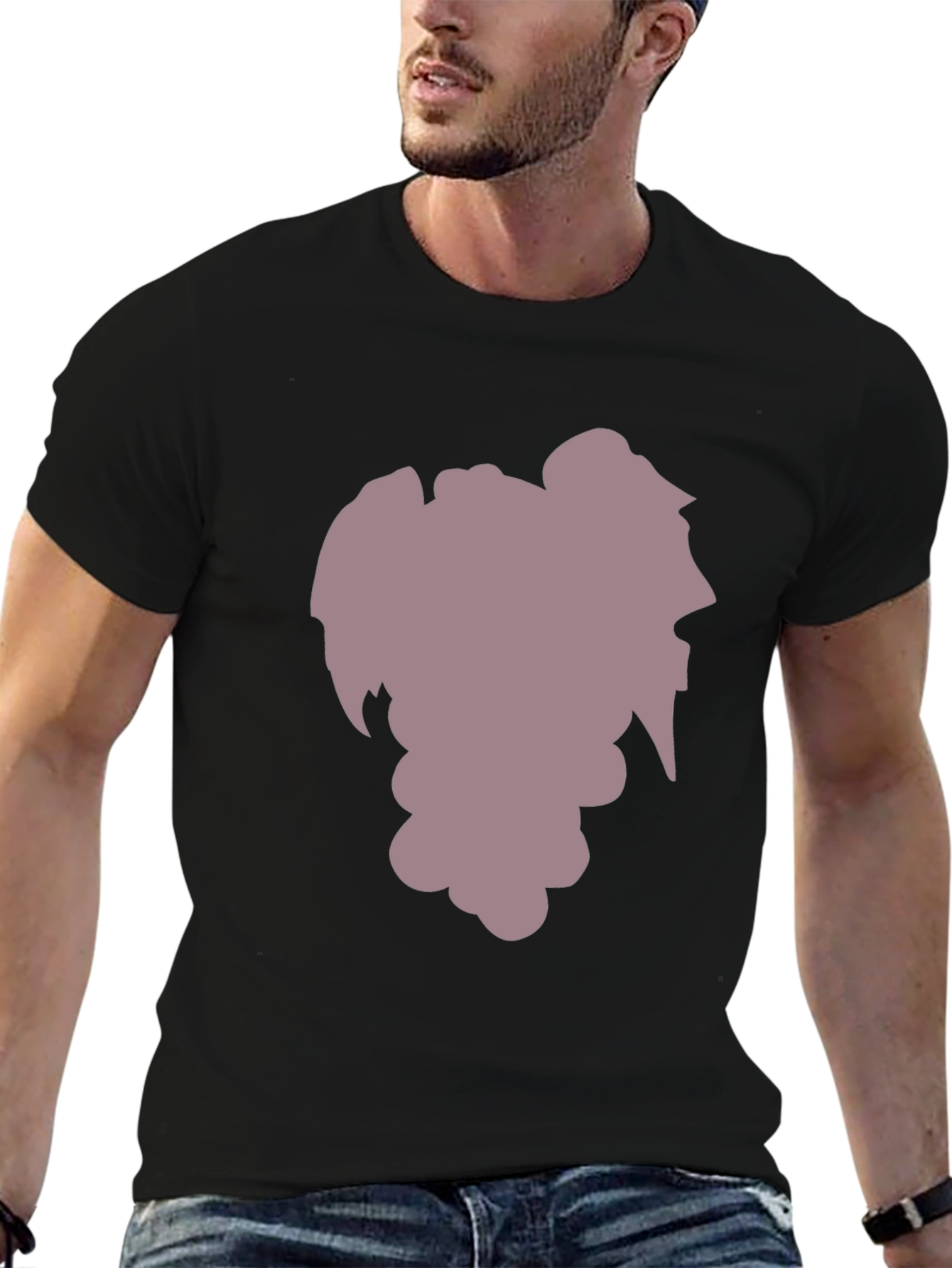 Cool Black Graphic Tee - Mystery Design!