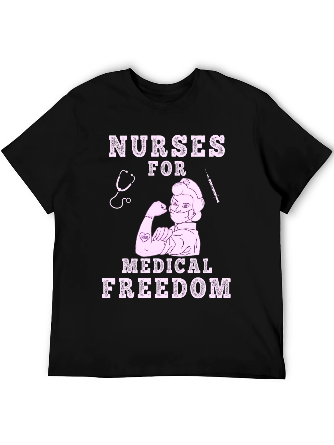 Nurses For Medical Freedom Graphic T-Shirt