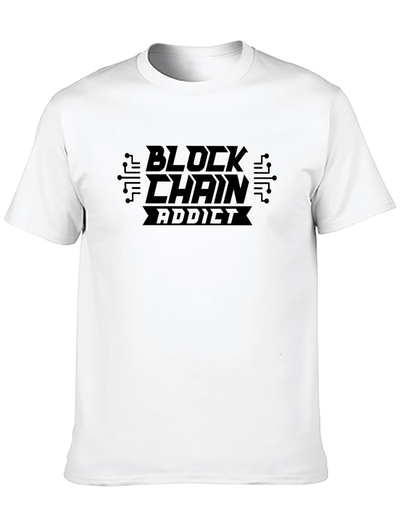 Blockchain Addict Graphic T-Shirt