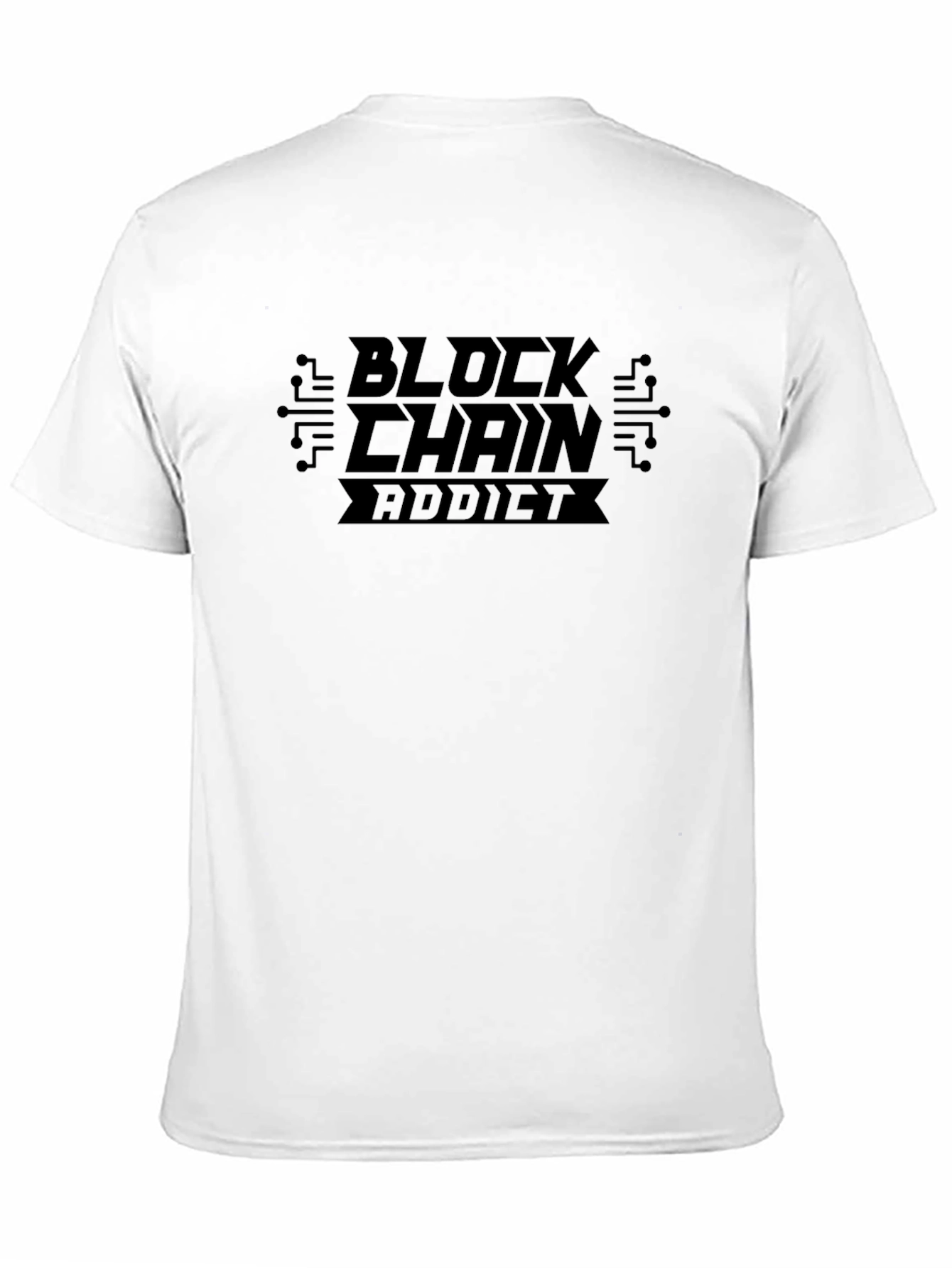 Blockchain Addict Graphic T-Shirt
