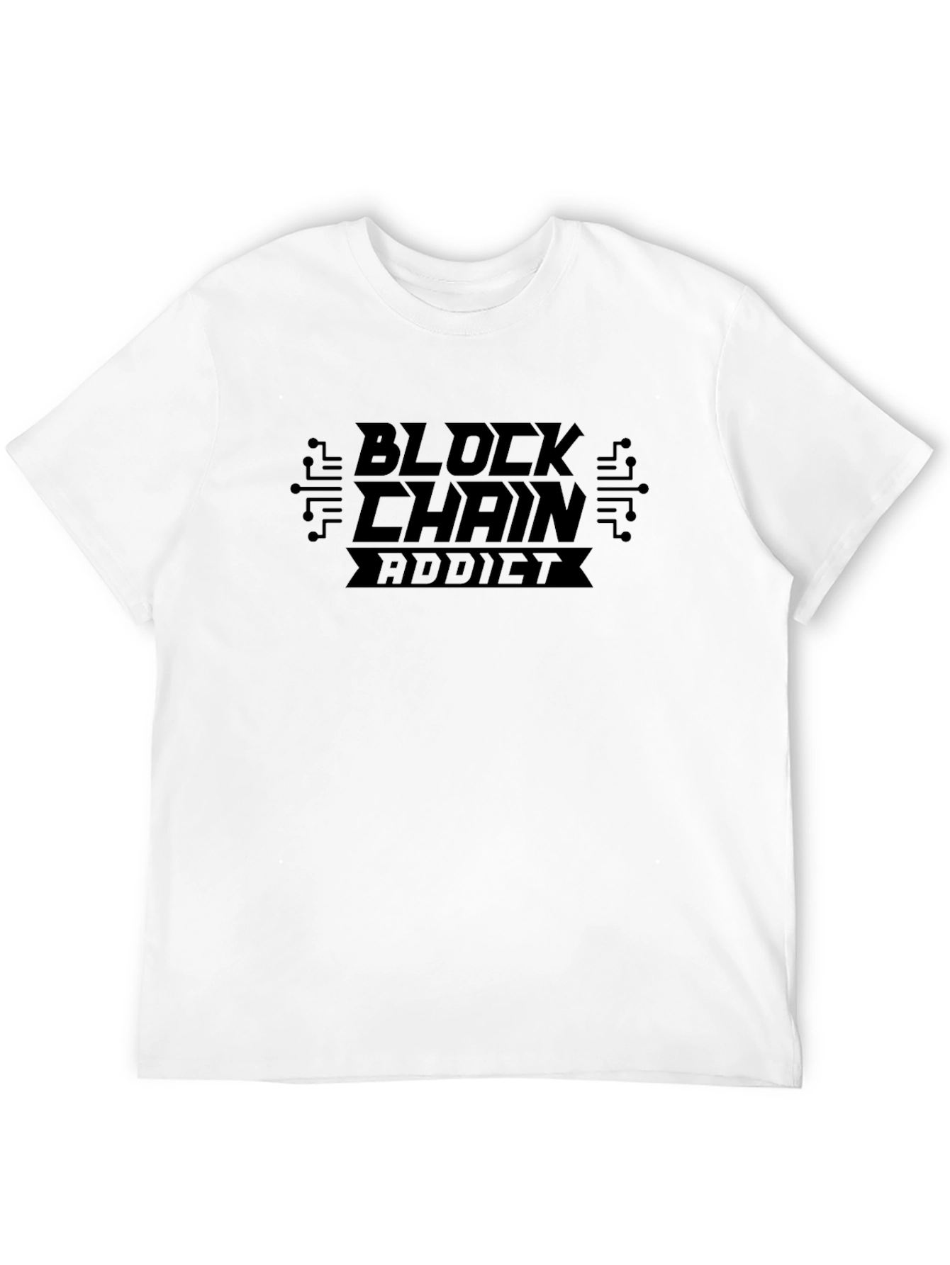 Blockchain Addict Graphic T-Shirt