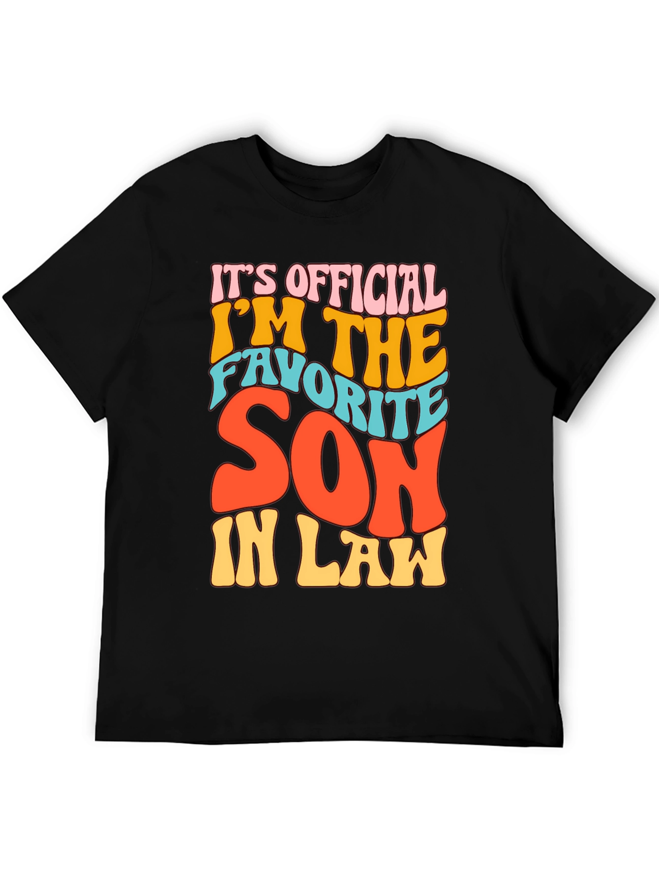Favorite Son-In-Law Novelty Graphic T-Shirt