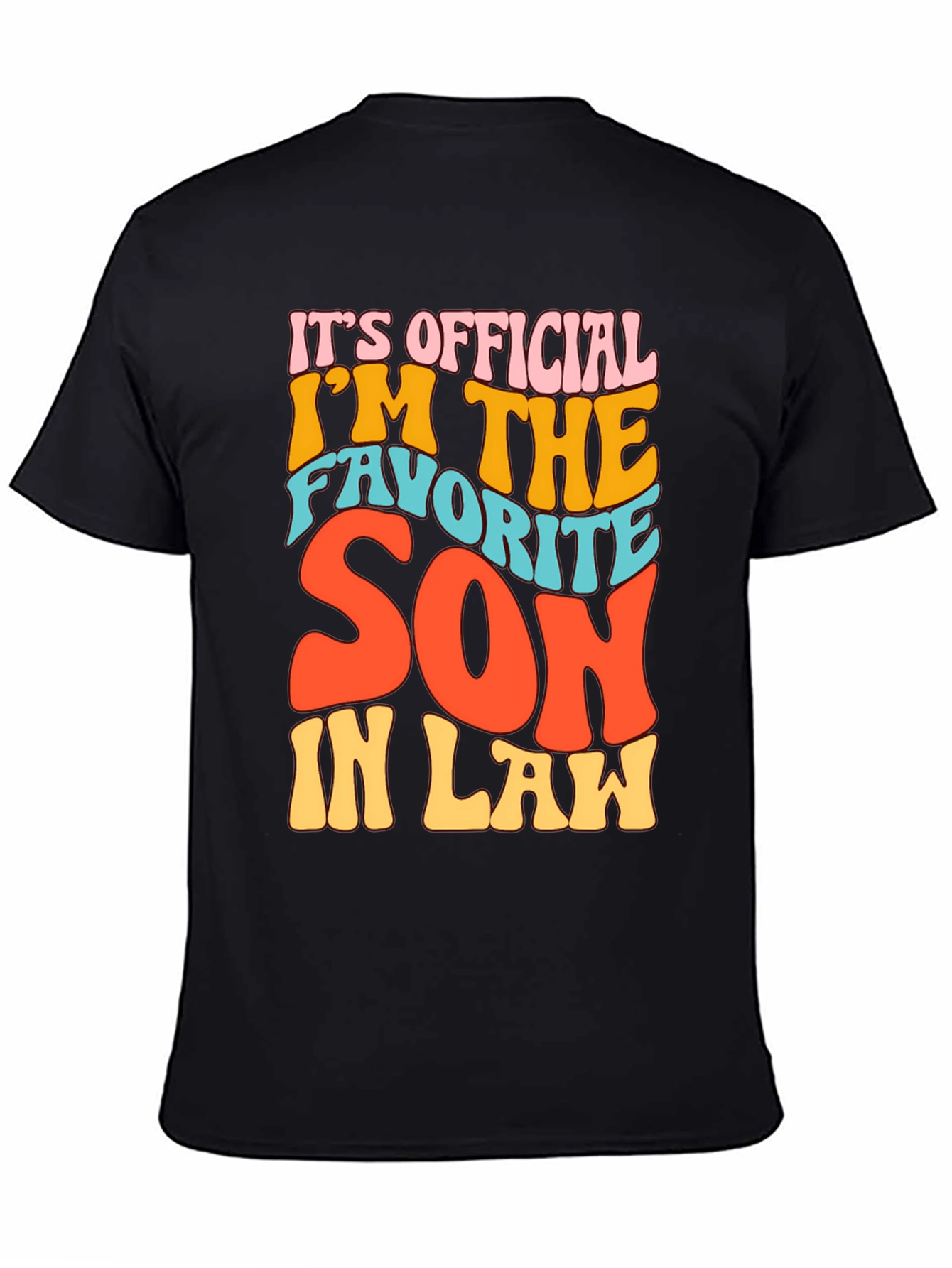 Favorite Son-In-Law Novelty Graphic T-Shirt