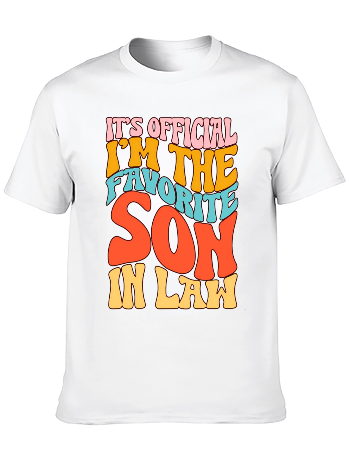 Favorite Son-In-Law Novelty Graphic T-Shirt