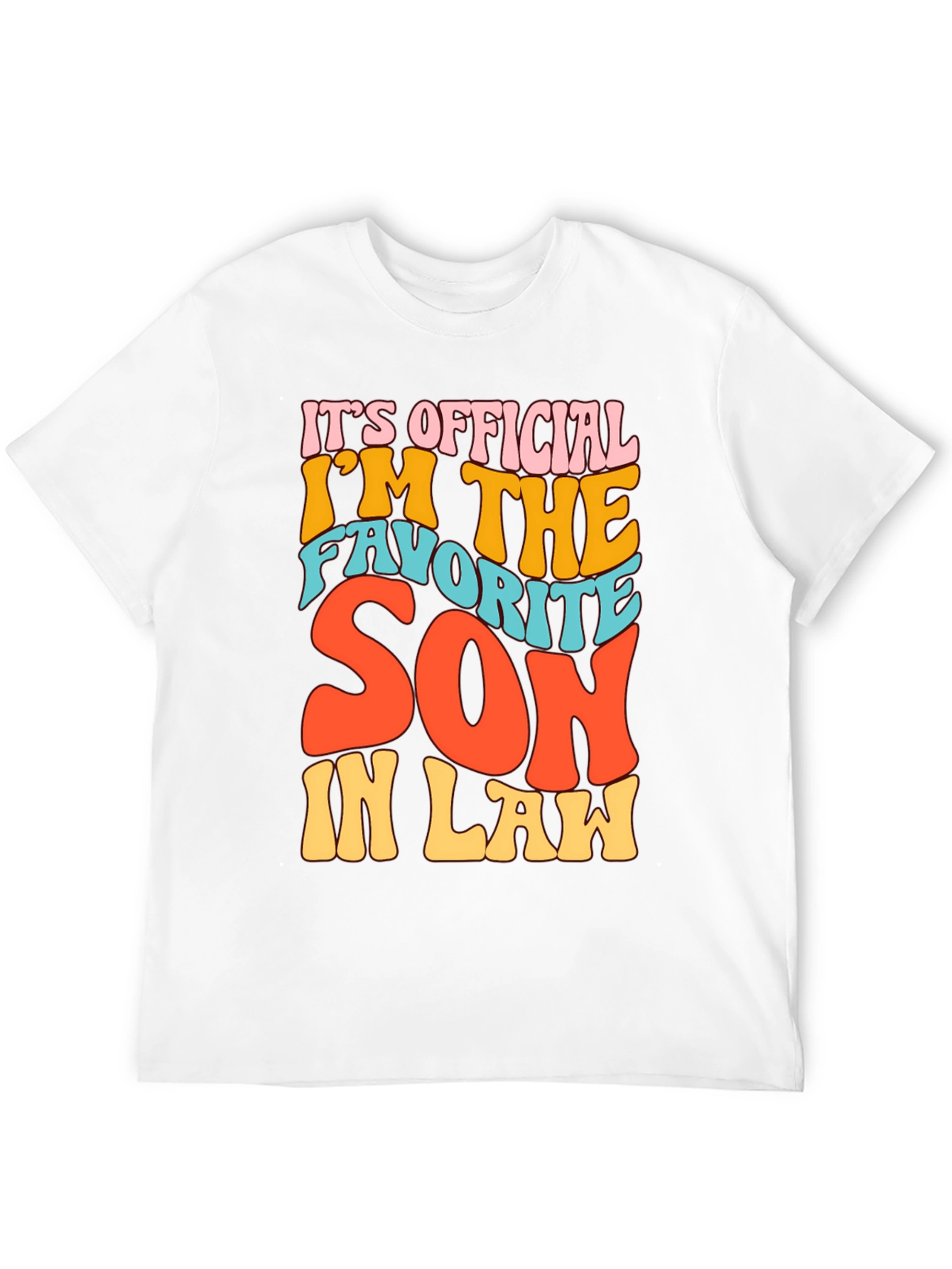 Favorite Son-In-Law Novelty Graphic T-Shirt