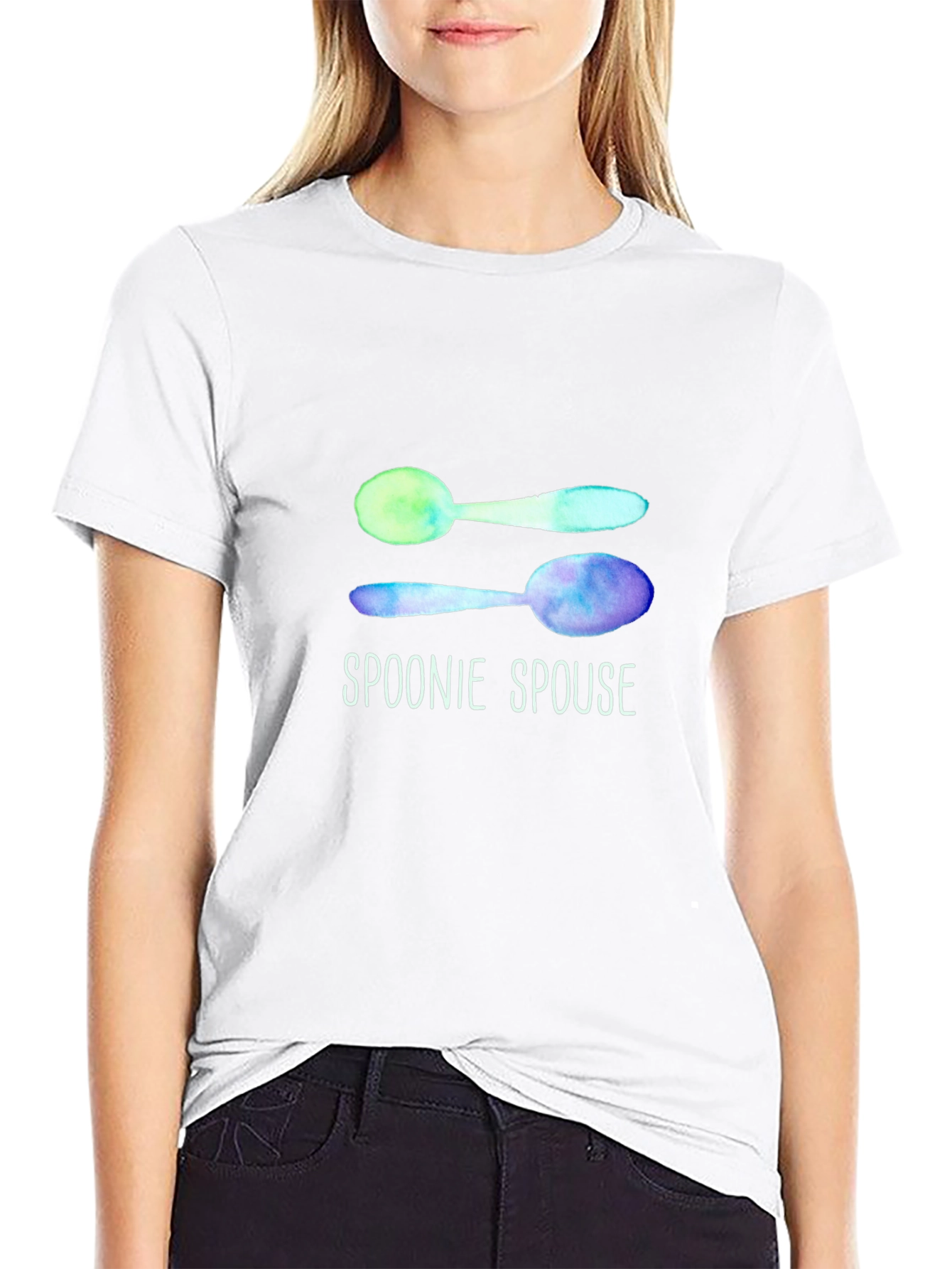 Spoonie Spouse T-Shirt Spoonie Gift Chronic Illness