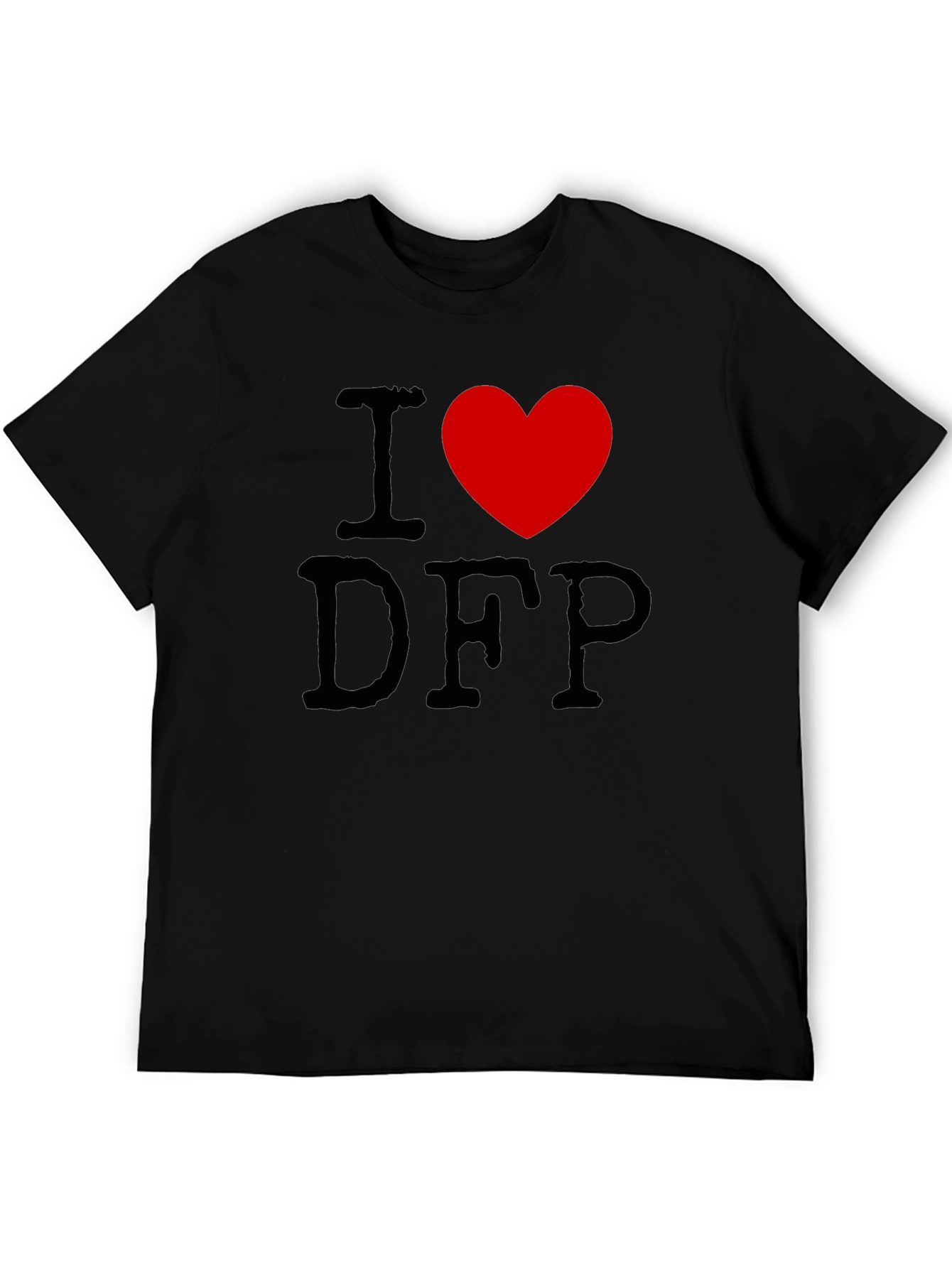 I Heart DFP Black T-Shirt