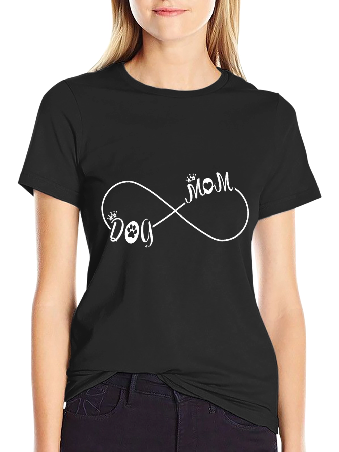 Dog Mom Infinity T-Shirt