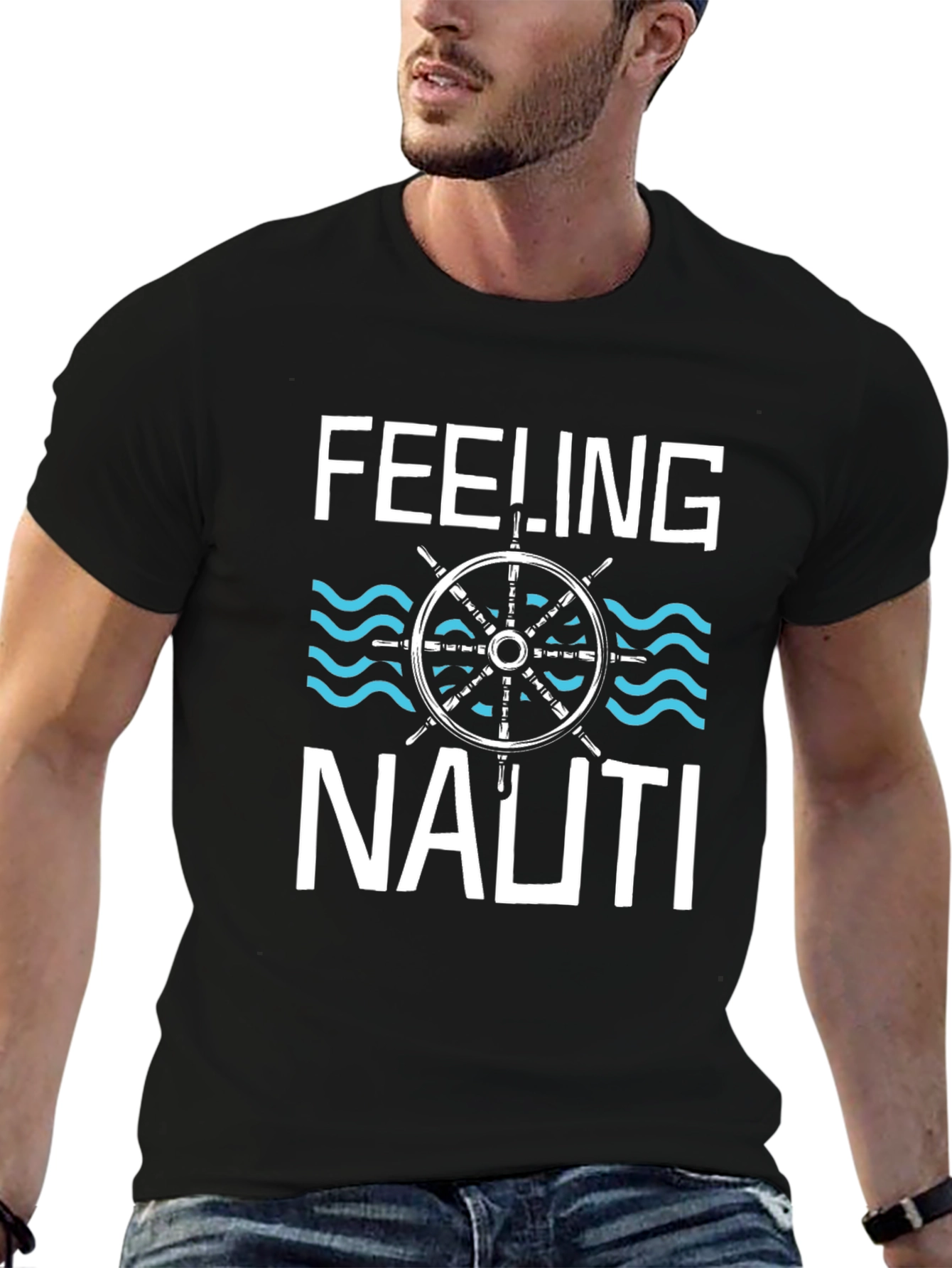 Feeling Nauti T-Shirt - Nautical Design