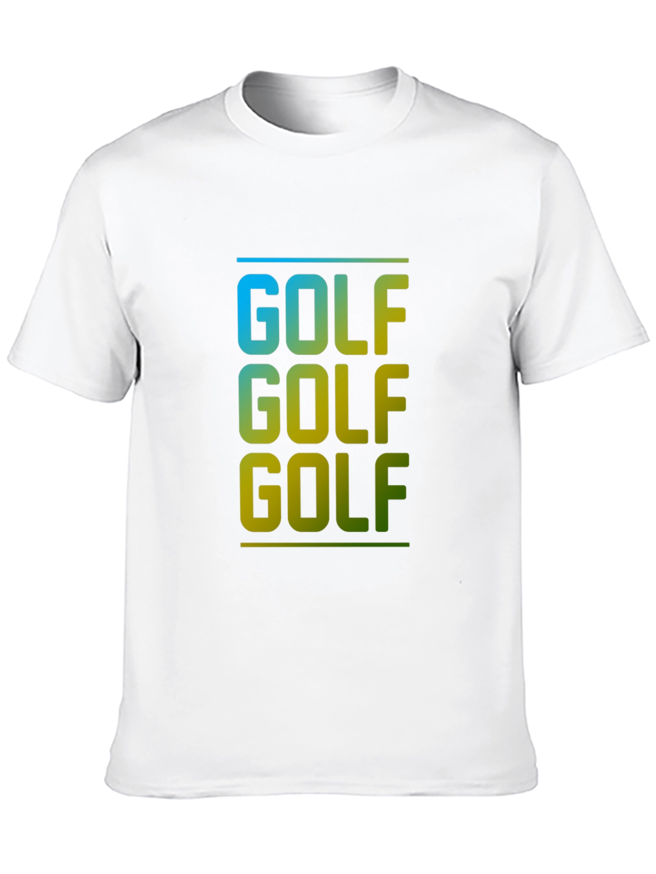 Golf Lover Tee - Gradient Design