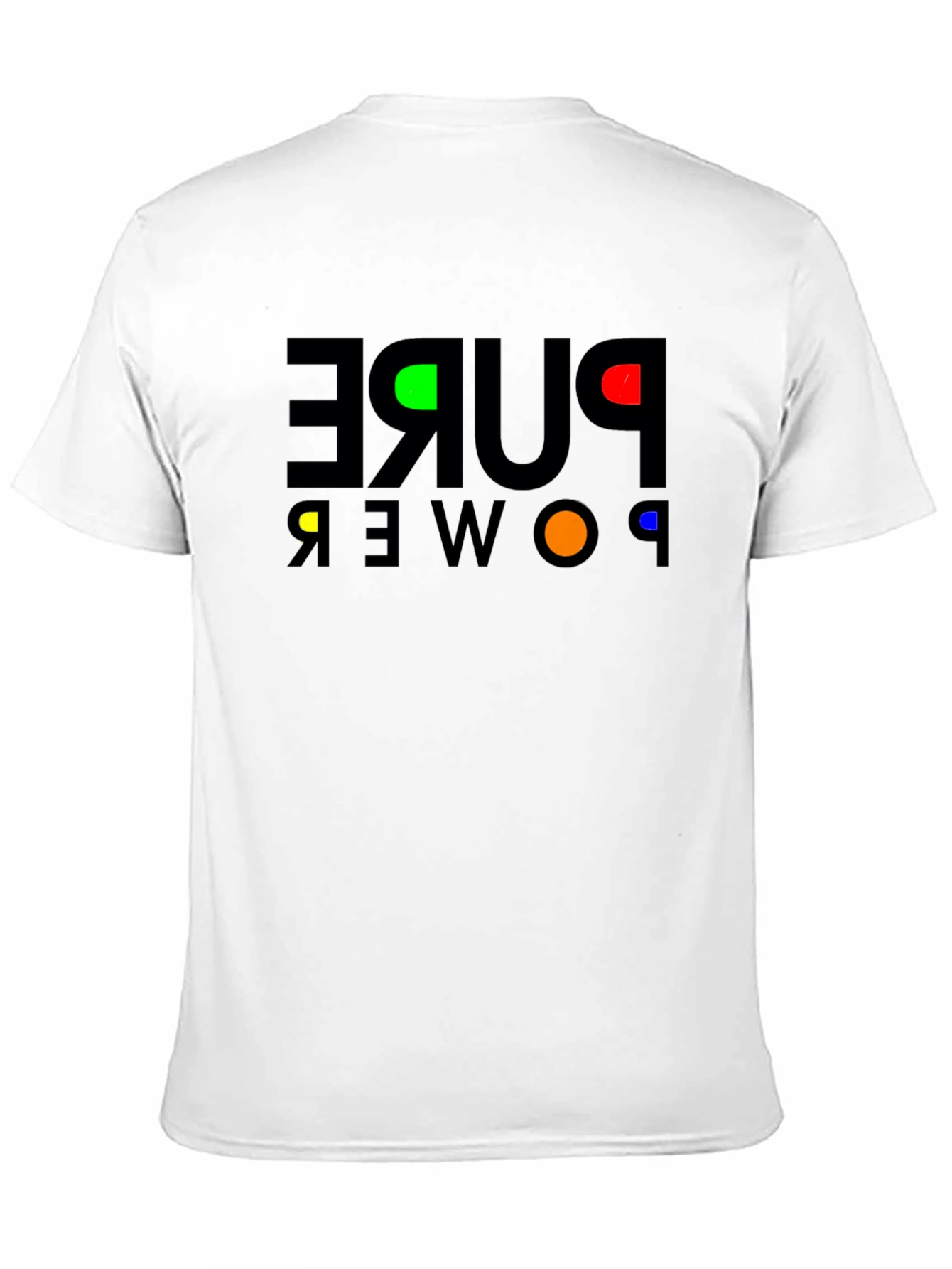 Pure Power Graphic T-Shirt - Premium Black Cotton Tee