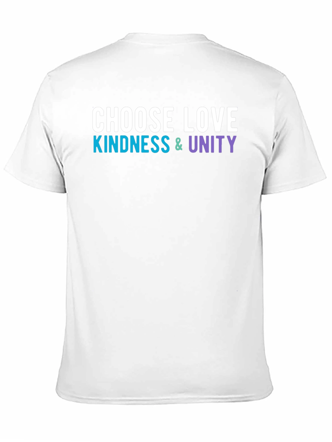 Choose Love Kindness Unity Graphic Tee