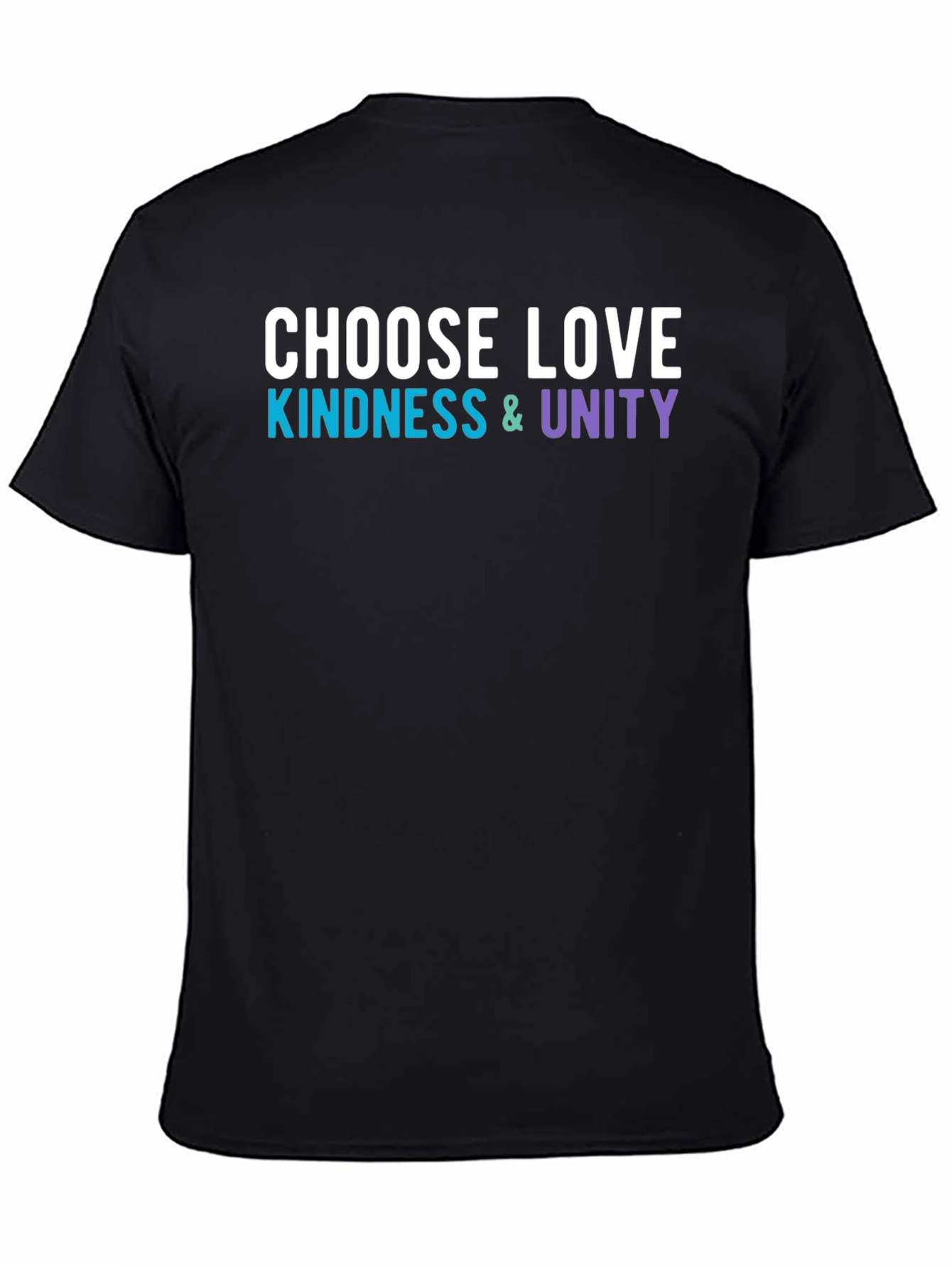 Choose Love Kindness Unity Graphic Tee