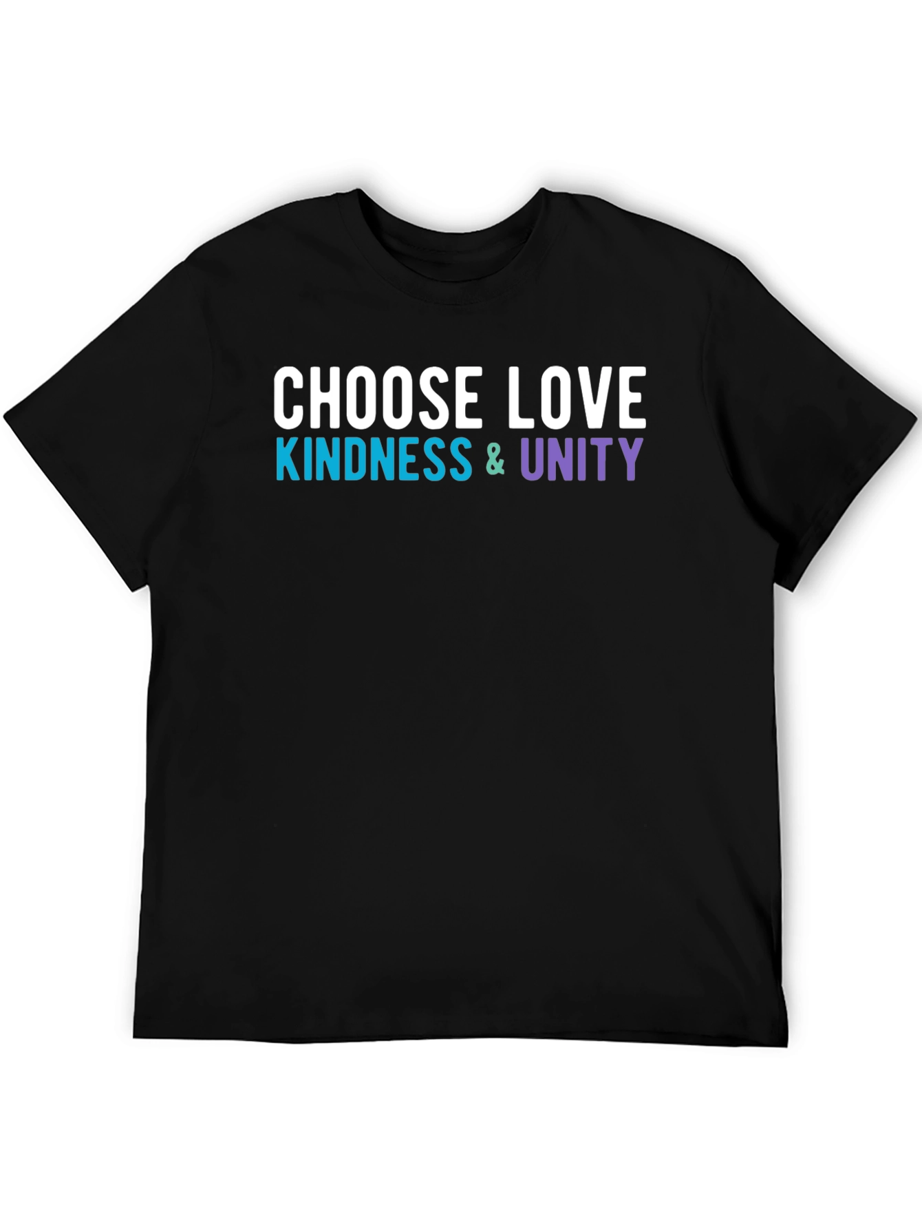 Choose Love Kindness Unity Graphic Tee