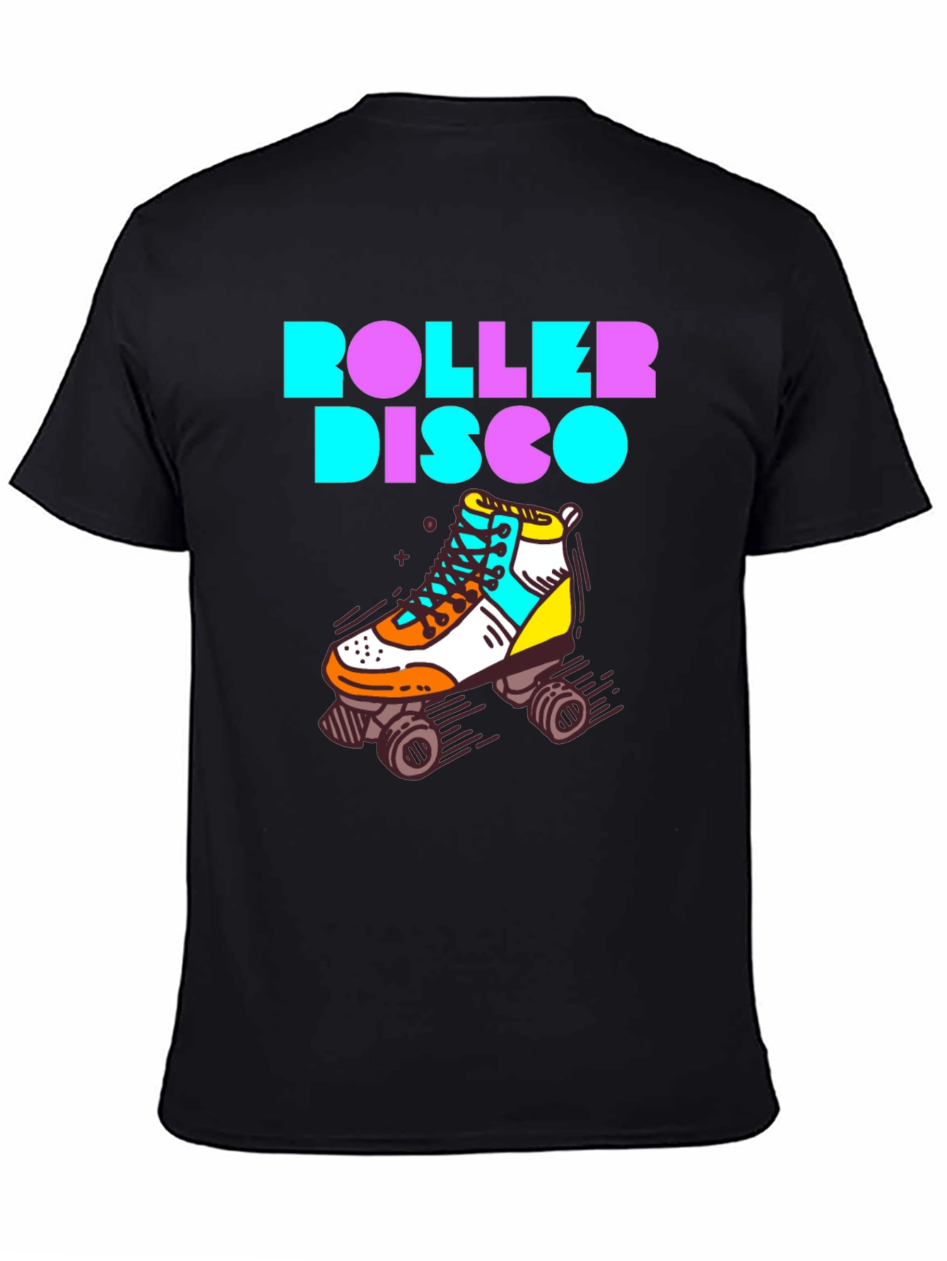 Retro Roller Disco Graphic Tee