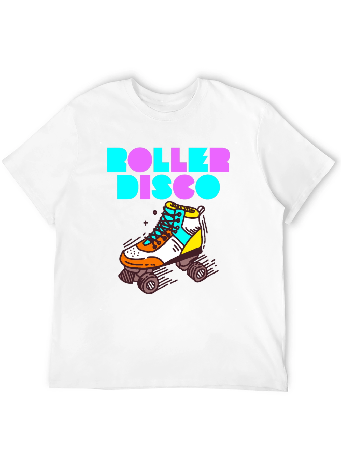 Retro Roller Disco Graphic Tee