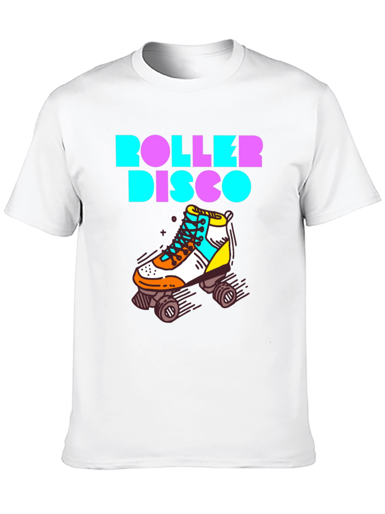 Retro Roller Disco Graphic Tee