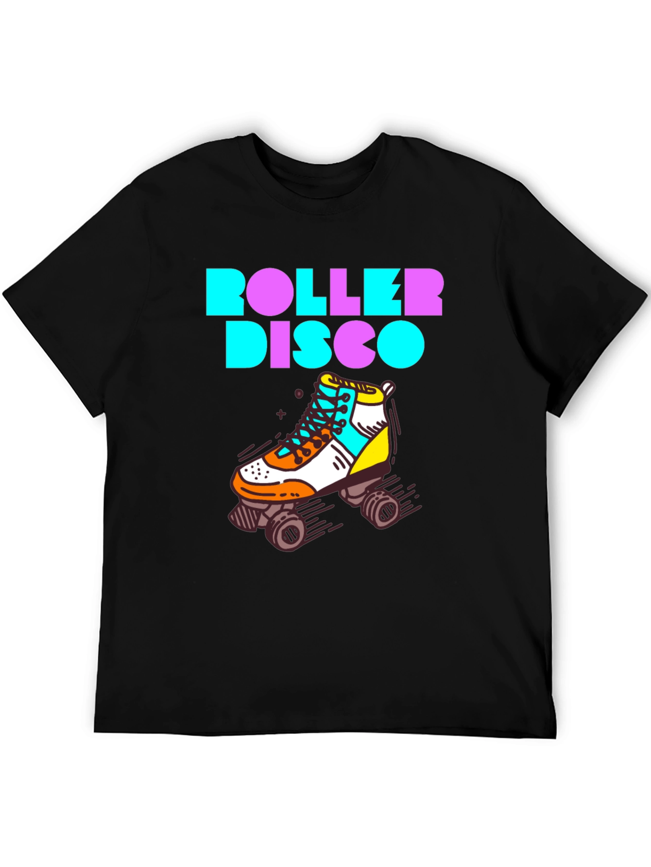 Retro Roller Disco Graphic Tee