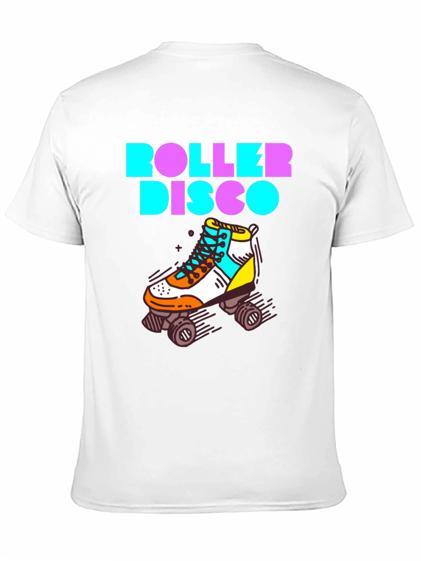 Retro Roller Disco Graphic Tee