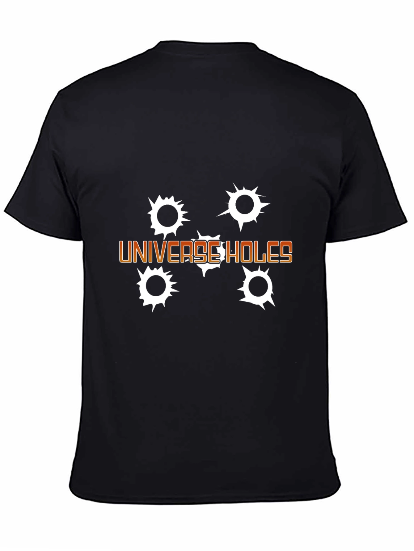 Universe Holes Black T-Shirt