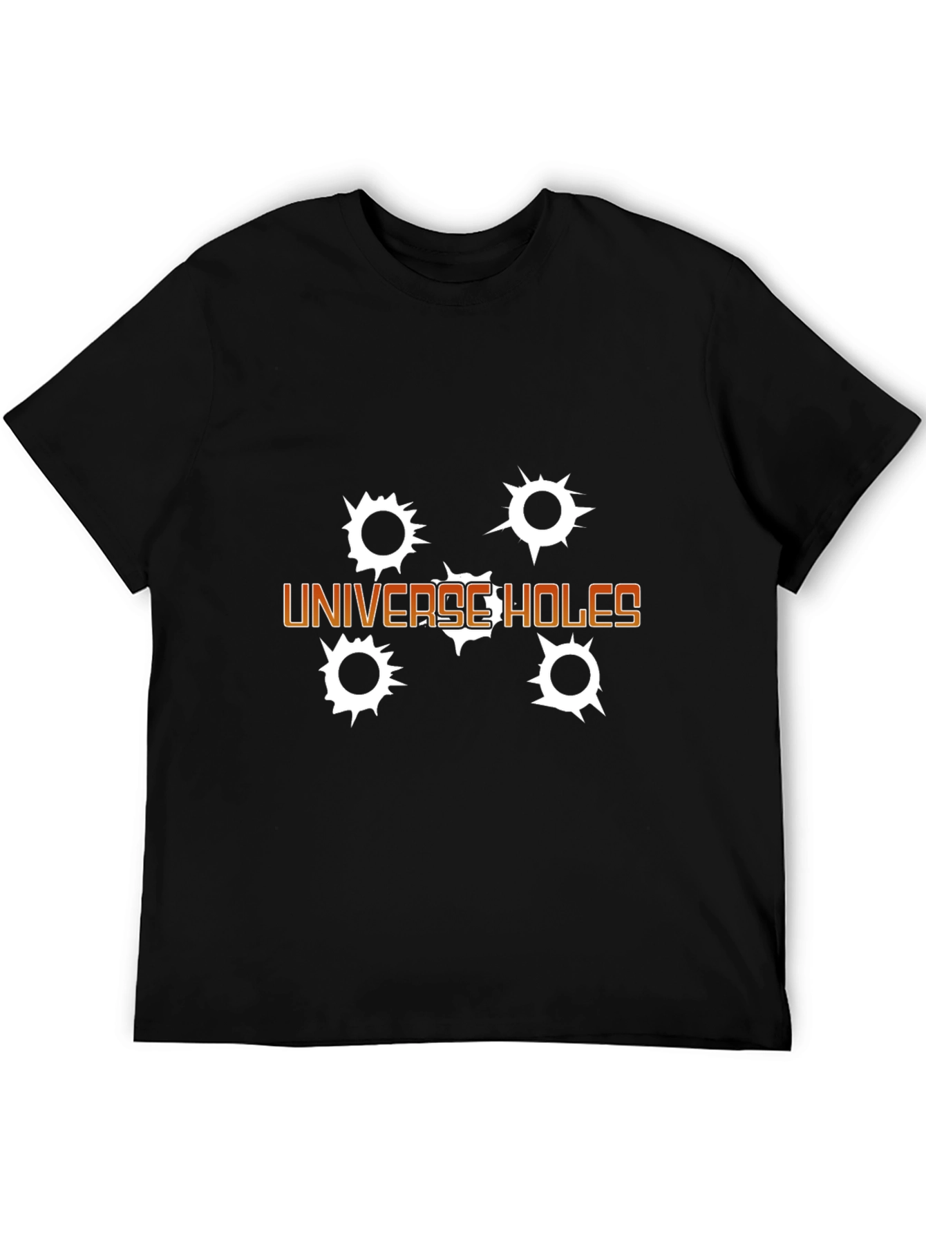 Universe Holes Black T-Shirt