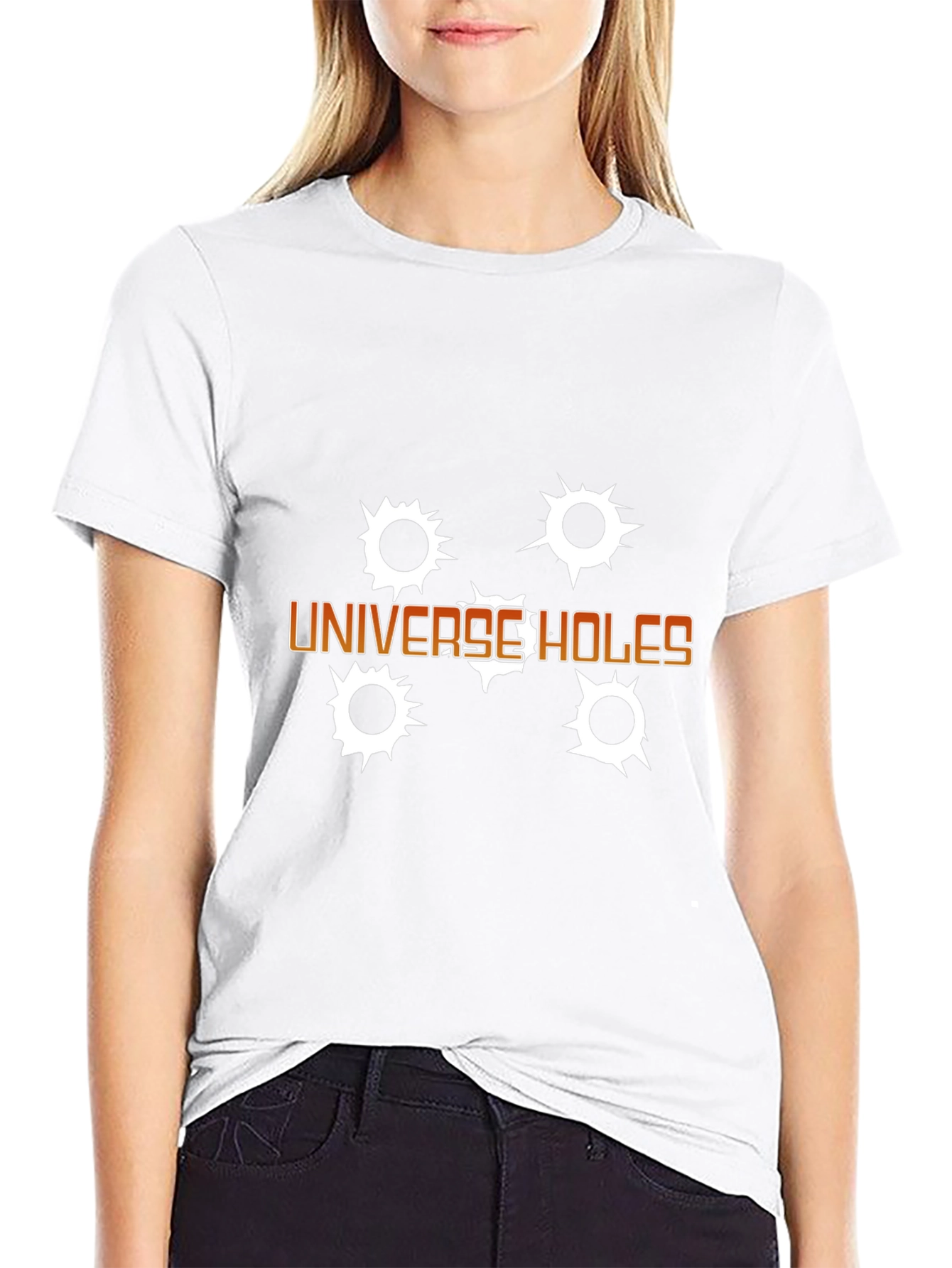 Universe Holes Black T-Shirt