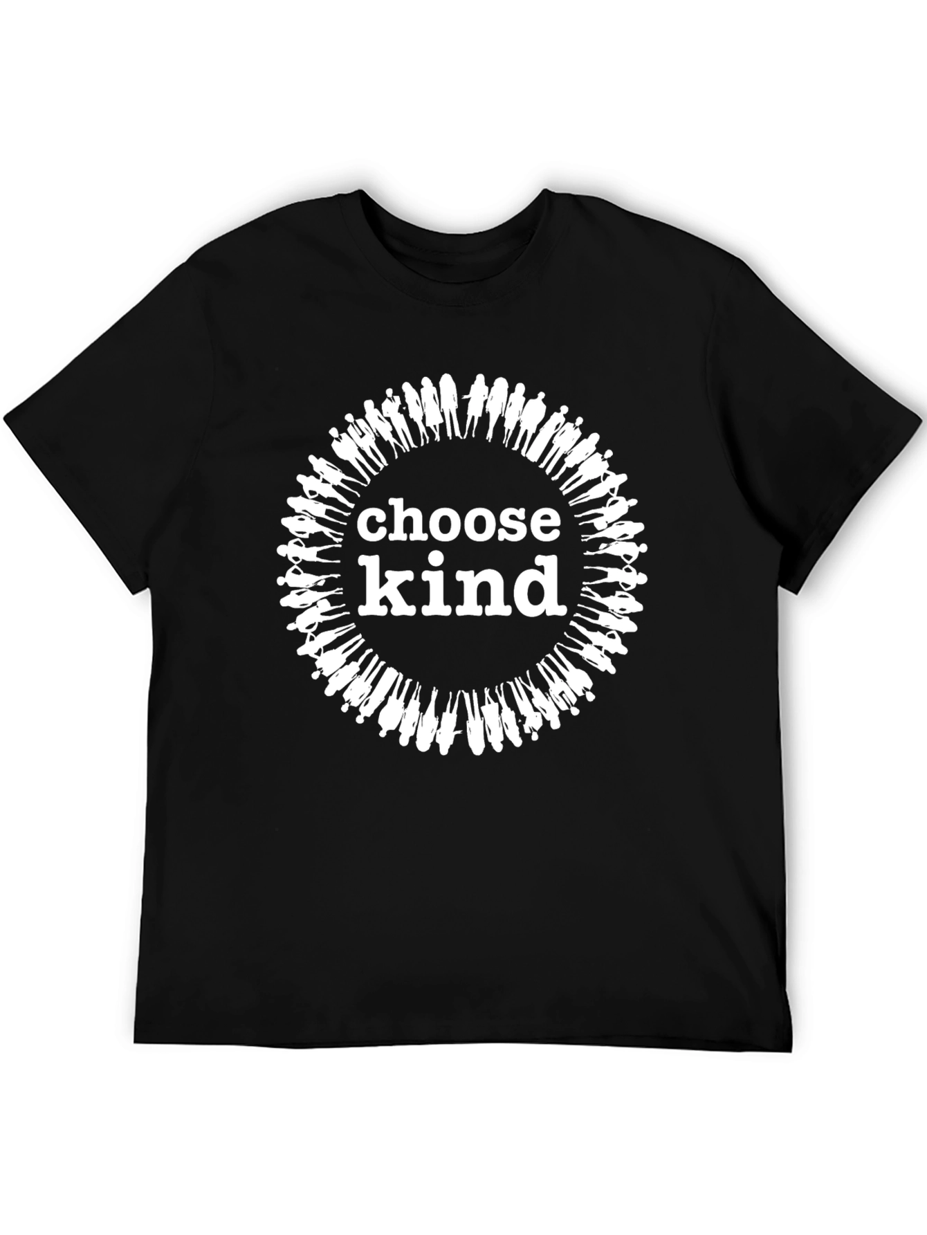 Choose Kind Graphic Tee - Black Cotton T-Shirt