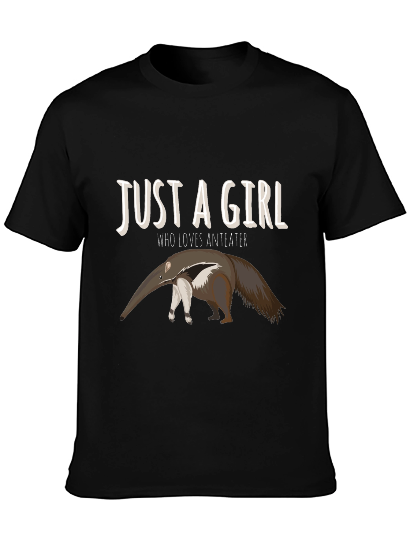 Just A Girl Who Loves Anteater Graphic Tee