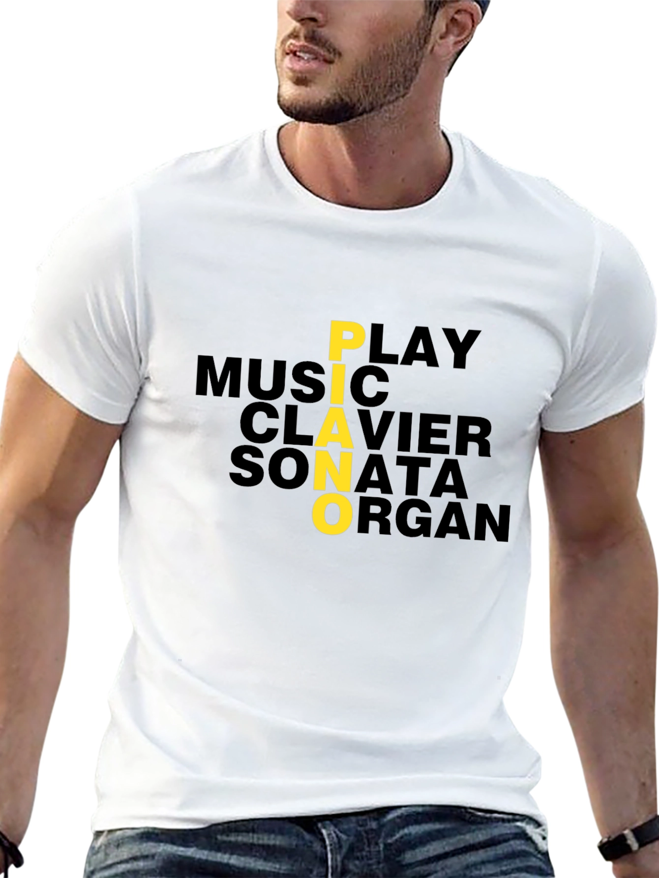 Piano Music T-Shirt - Musician Gift Tee