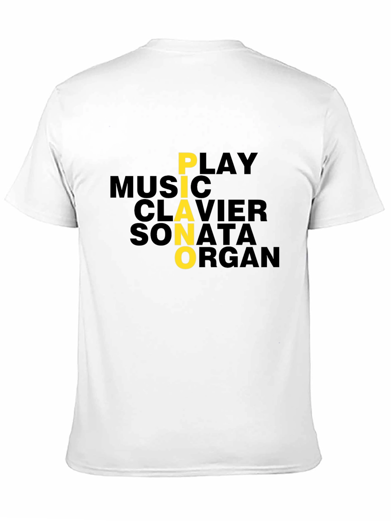 Piano Music T-Shirt - Musician Gift Tee