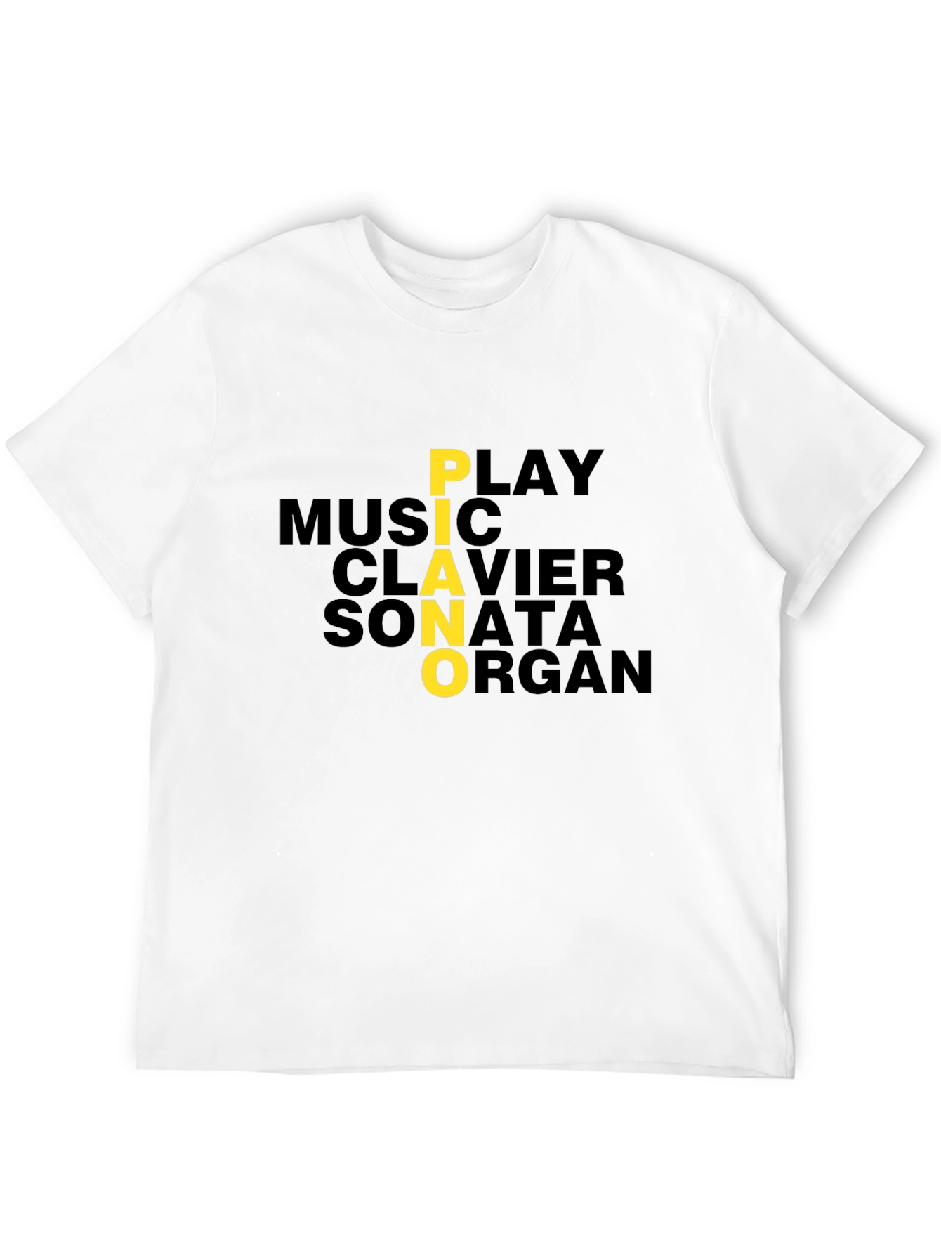 Piano Music T-Shirt - Musician Gift Tee