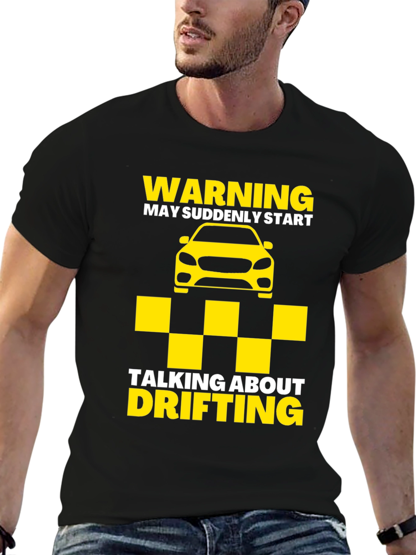 Warning May Talk About Drifting T-Shirt