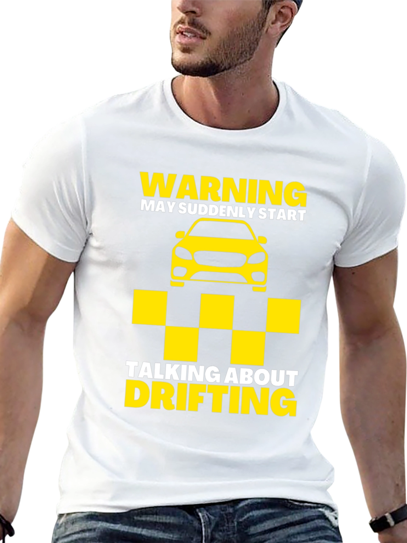 Warning May Talk About Drifting T-Shirt