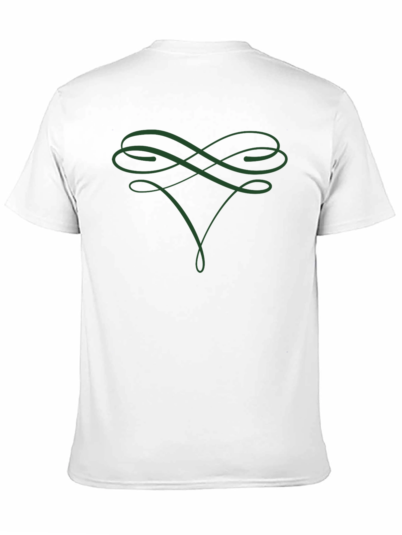 Elegant Swirl Graphic T-Shirt - Stylish Comfort