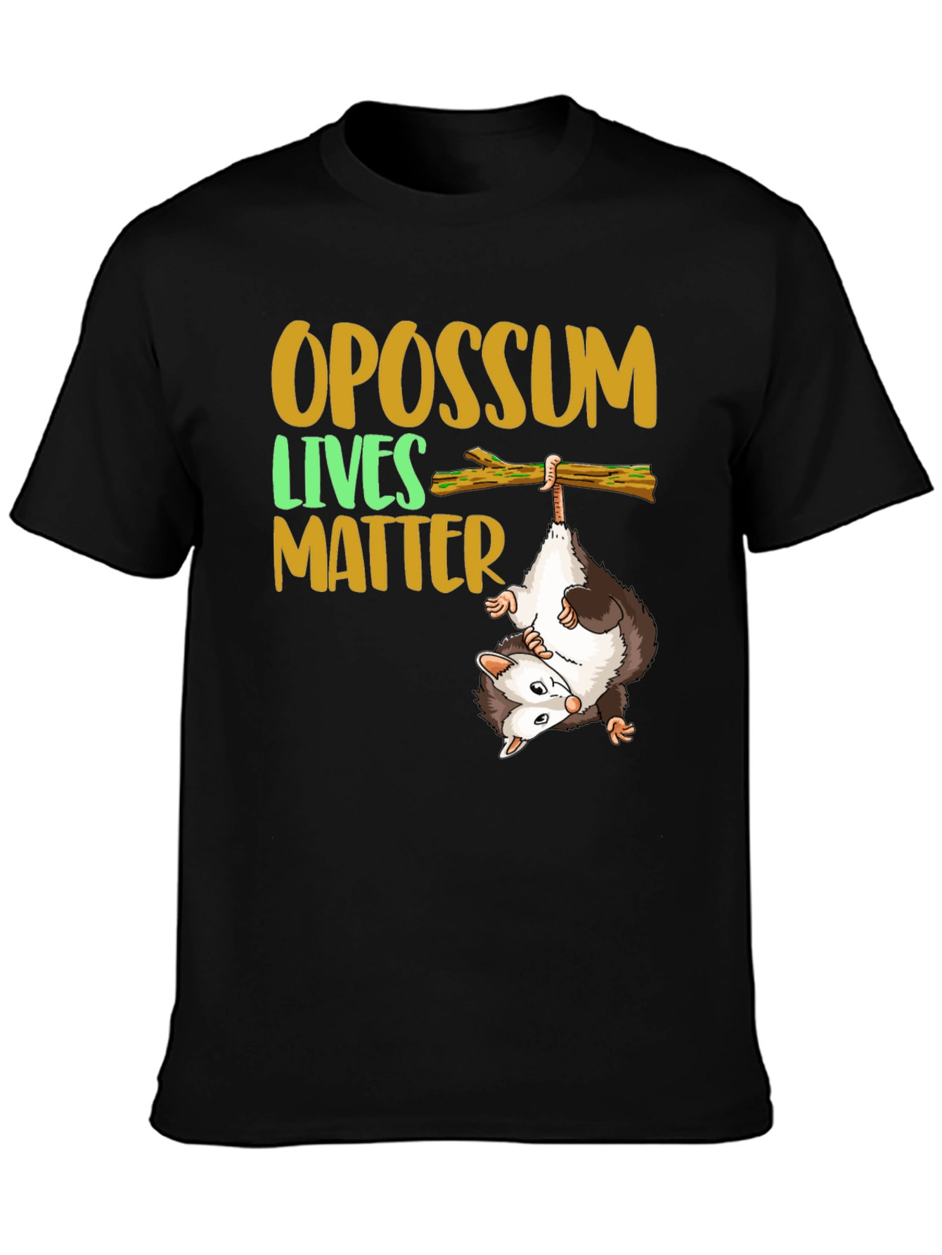 Opossum Lives Matter Graphic T-Shirt