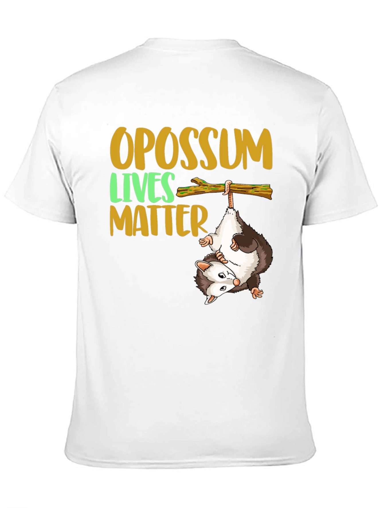 Opossum Lives Matter Graphic T-Shirt