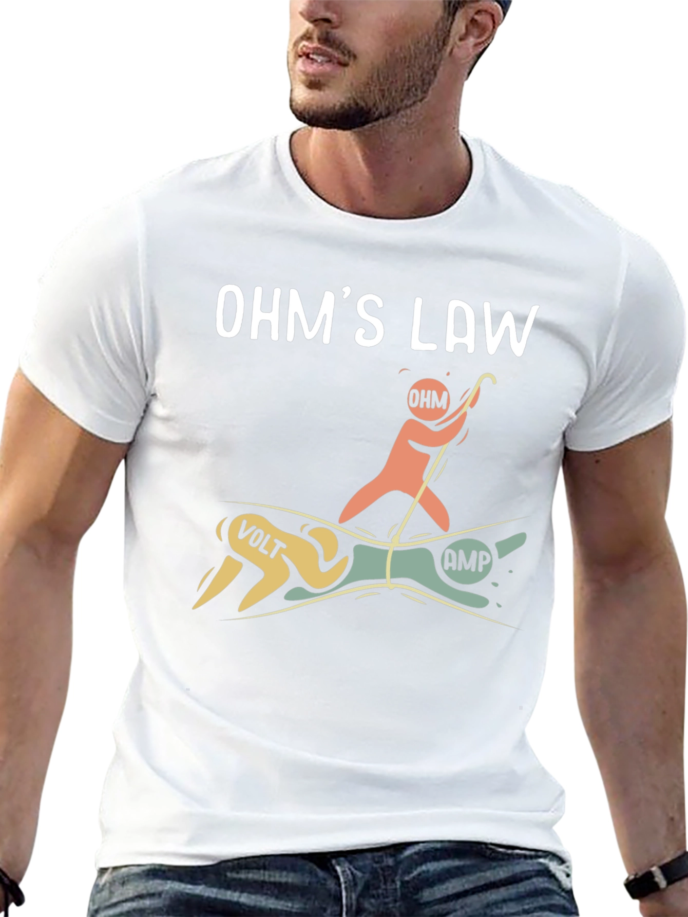 Ohms Law T-Shirt - Funny Electrical Engineer Tee