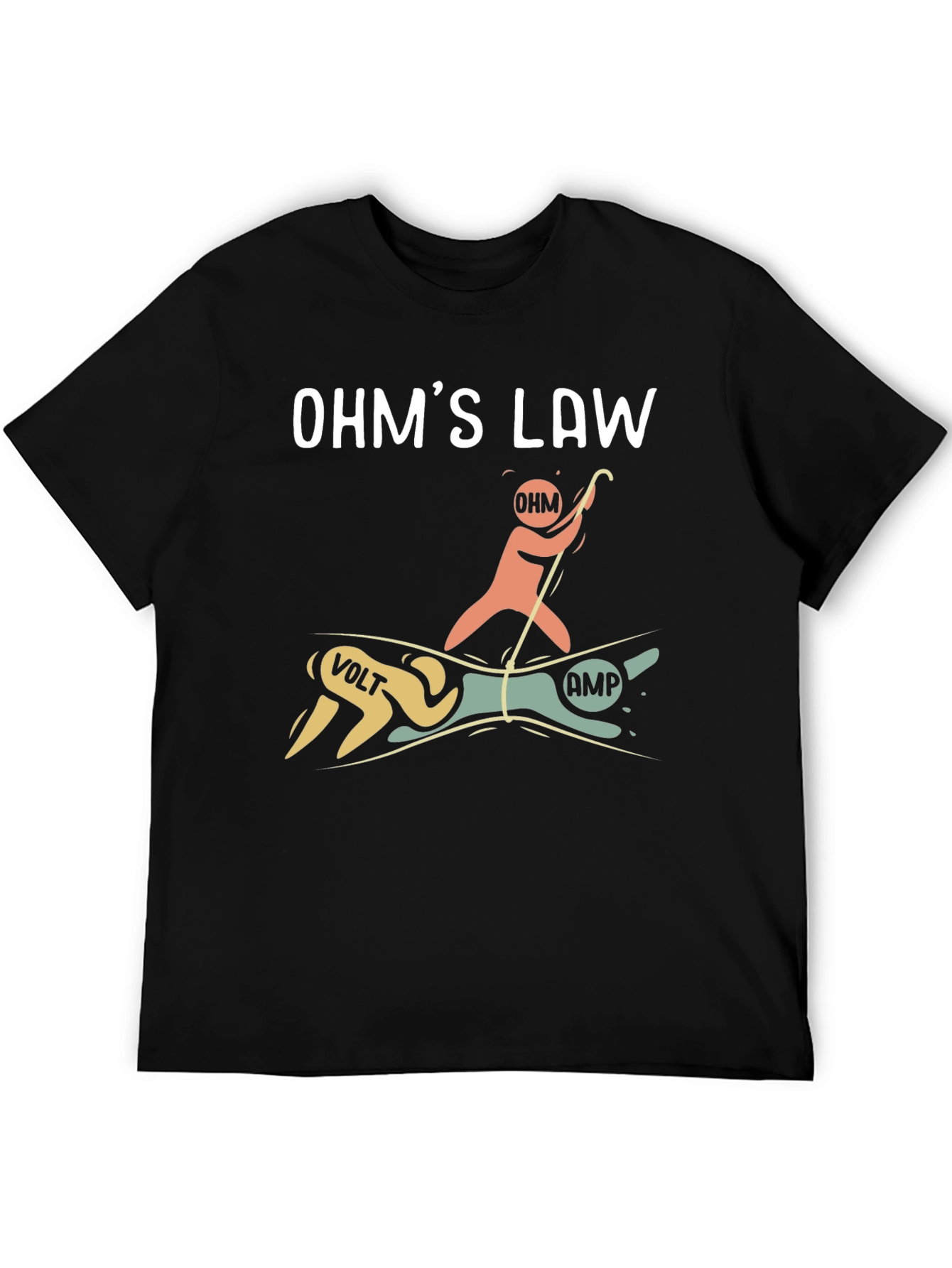 Ohms Law T-Shirt - Funny Electrical Engineer Tee