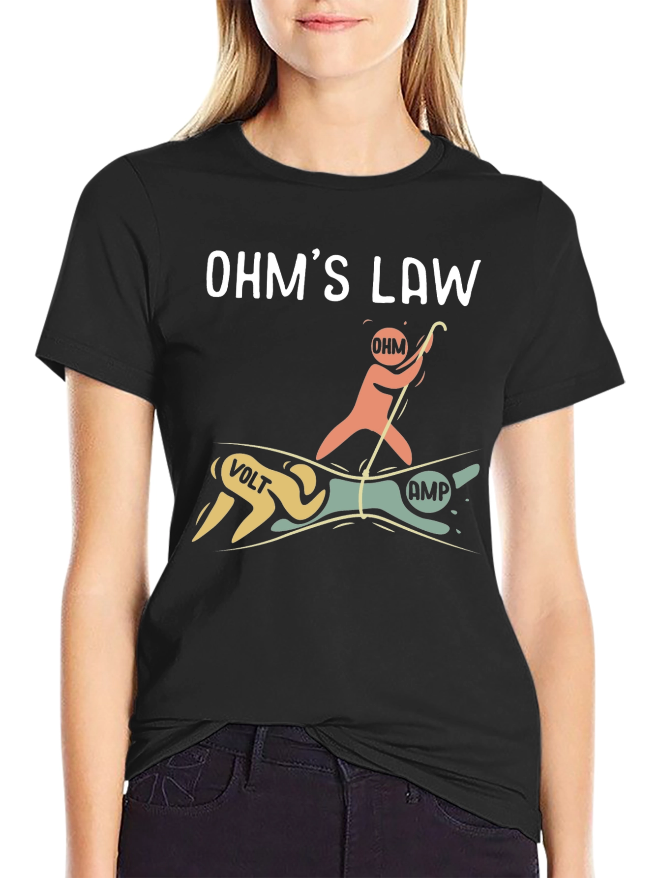 Ohms Law T-Shirt - Funny Electrical Engineer Tee
